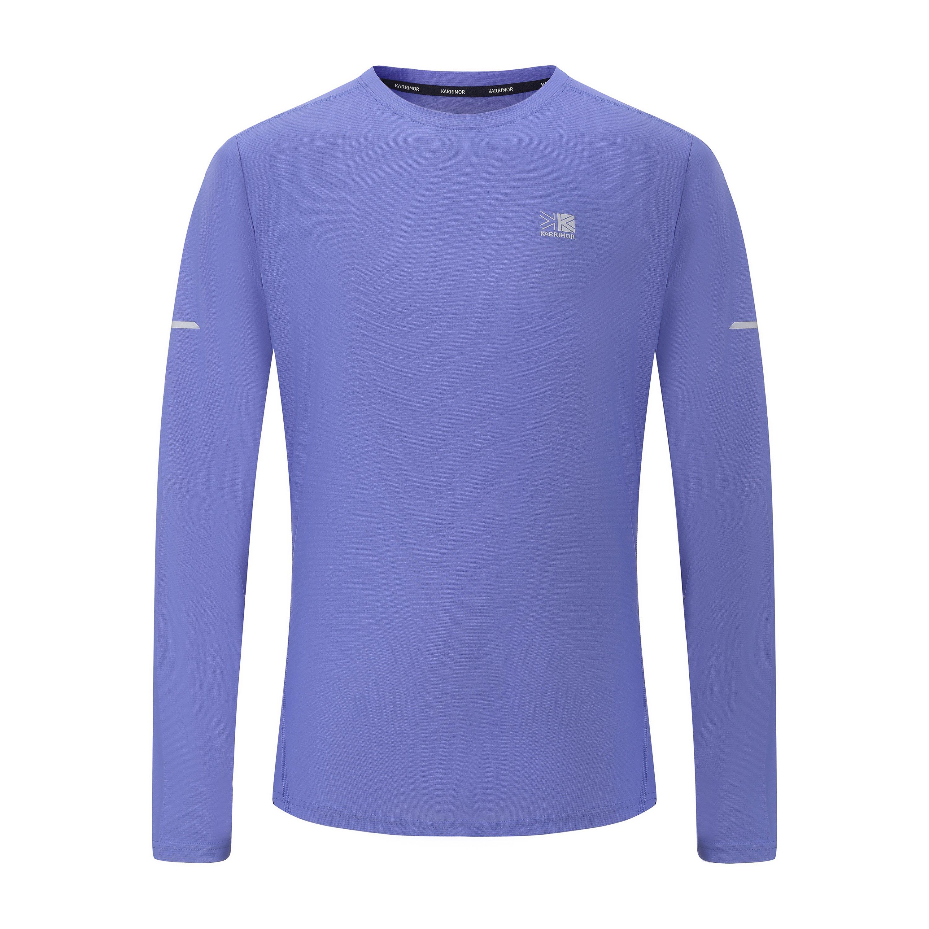 Karrimor Men's Long Sleeve Run T Shirt - Bold Blue - M
