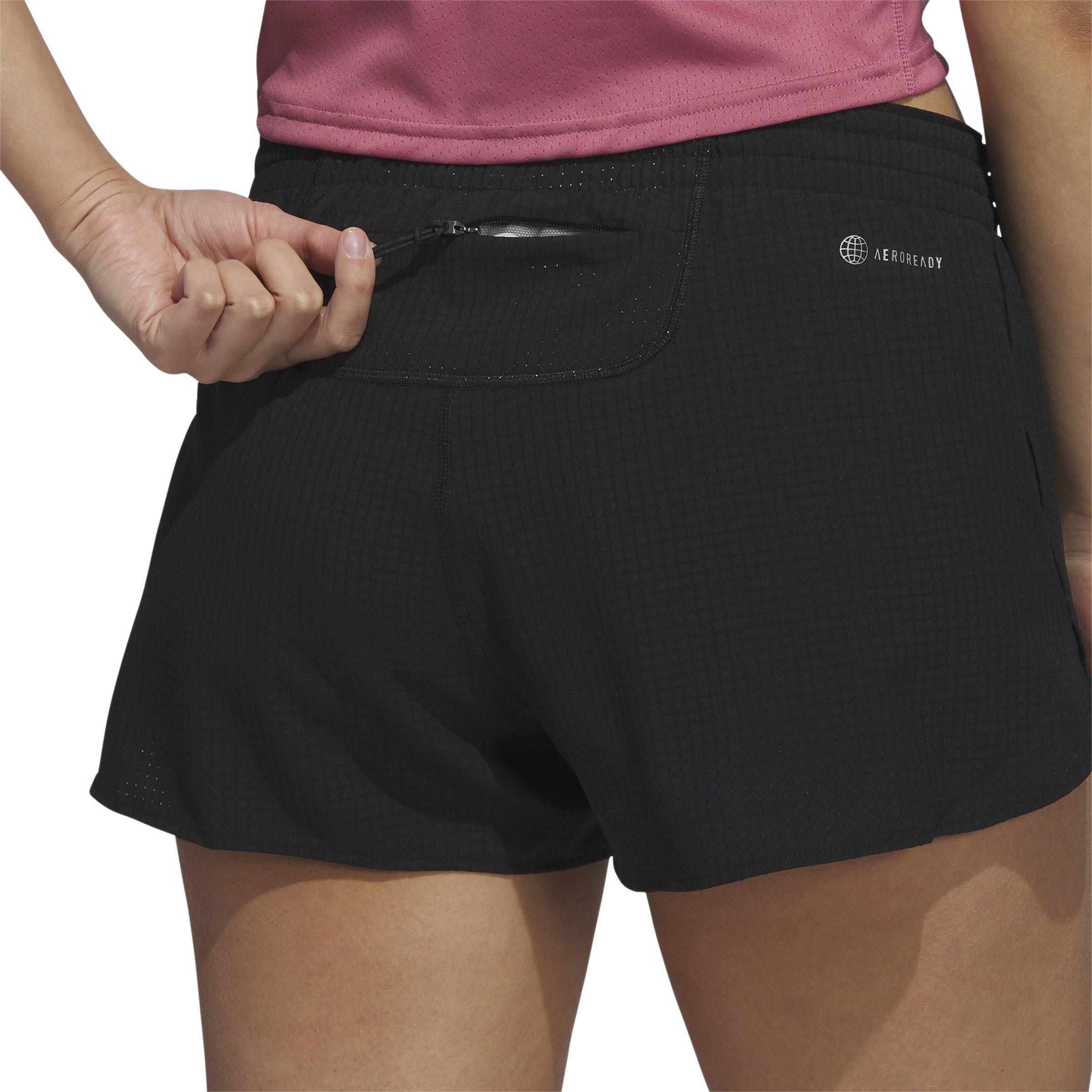 Black - adidas - Run for the Oceans Shorts Womens - 5