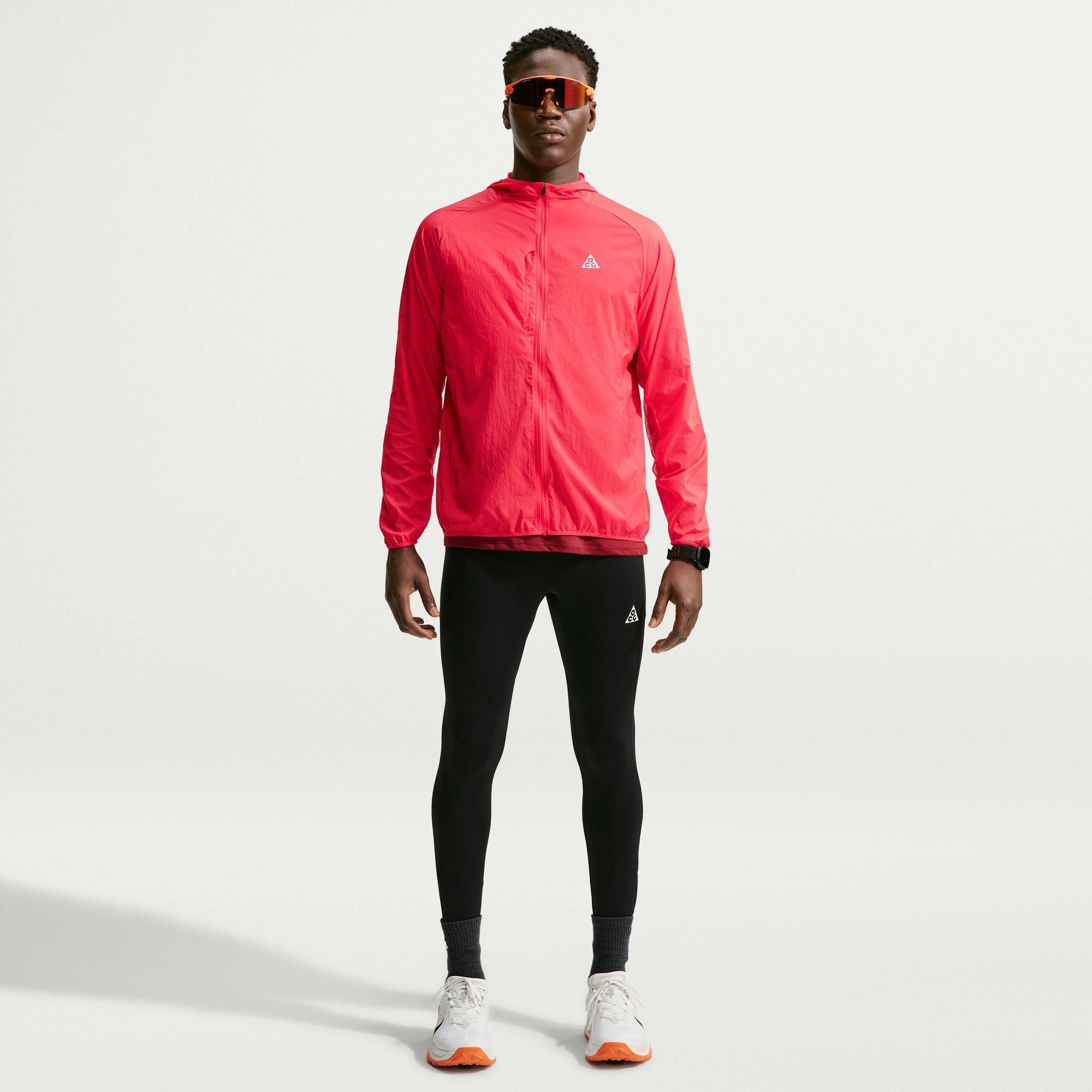 Crimson/White - Nike - Men's ACG UV Running Jacket - 7