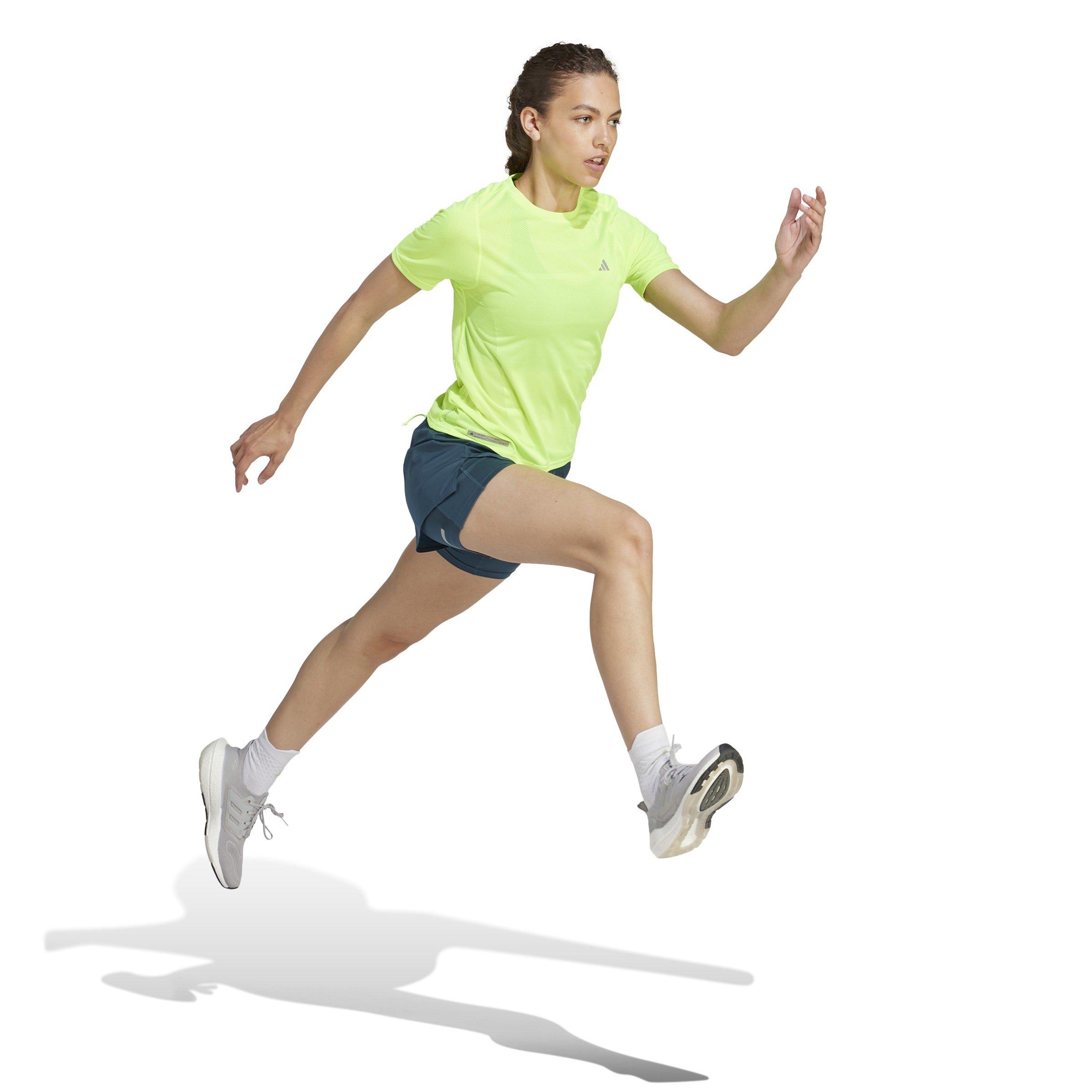 Turquoise - adidas - Ultimate Two-in-One Shorts Womens - 4