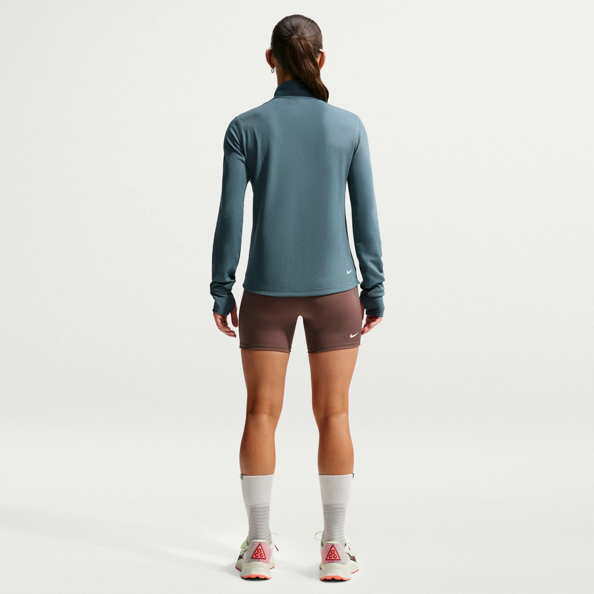 Leisteen/Wit - Nike - Women's ACG Trail Long Sleeve Running Top - 7