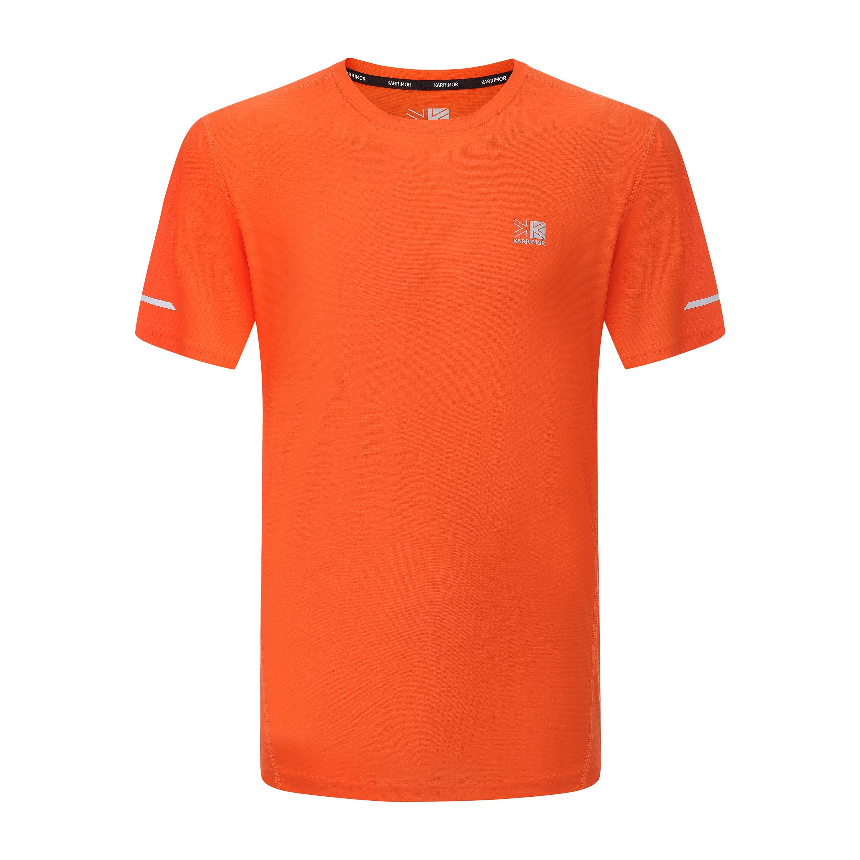 Karrimor Men's Run Short Sleeve T Shirt - Fire Orange - M