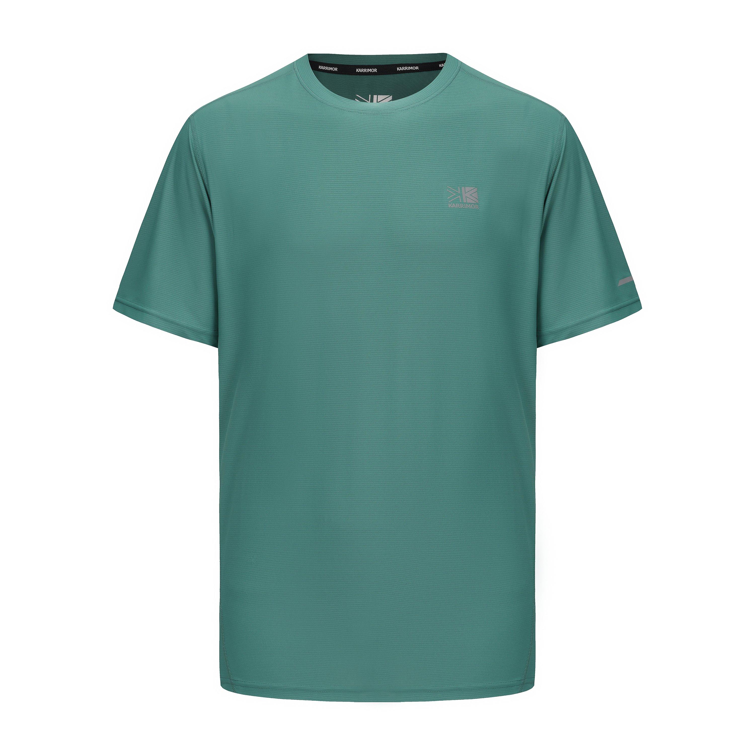 Karrimor Men's Run Short Sleeve T Shirt - Teal - S