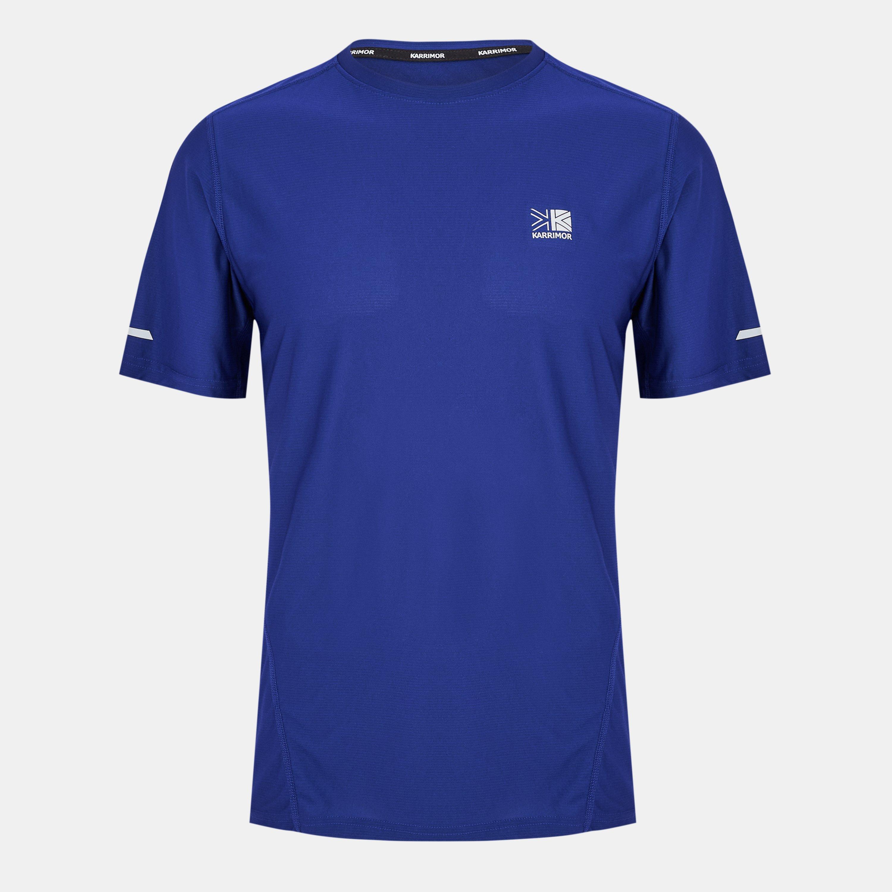 Karrimor Men's Run Short Sleeve T Shirt - Royal Blue - S