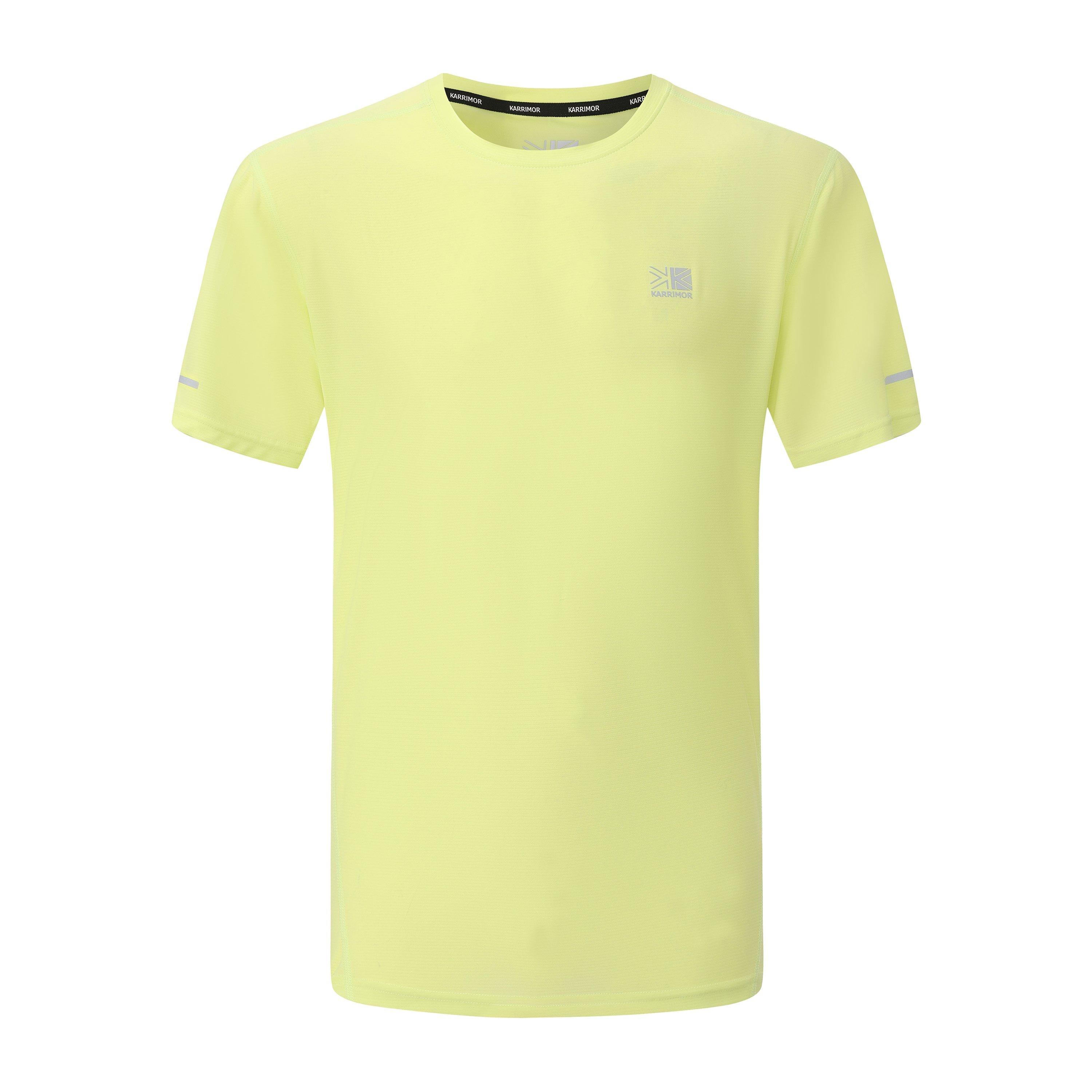 Karrimor Men's Run Short Sleeve T Shirt - Sunny Lime - XL
