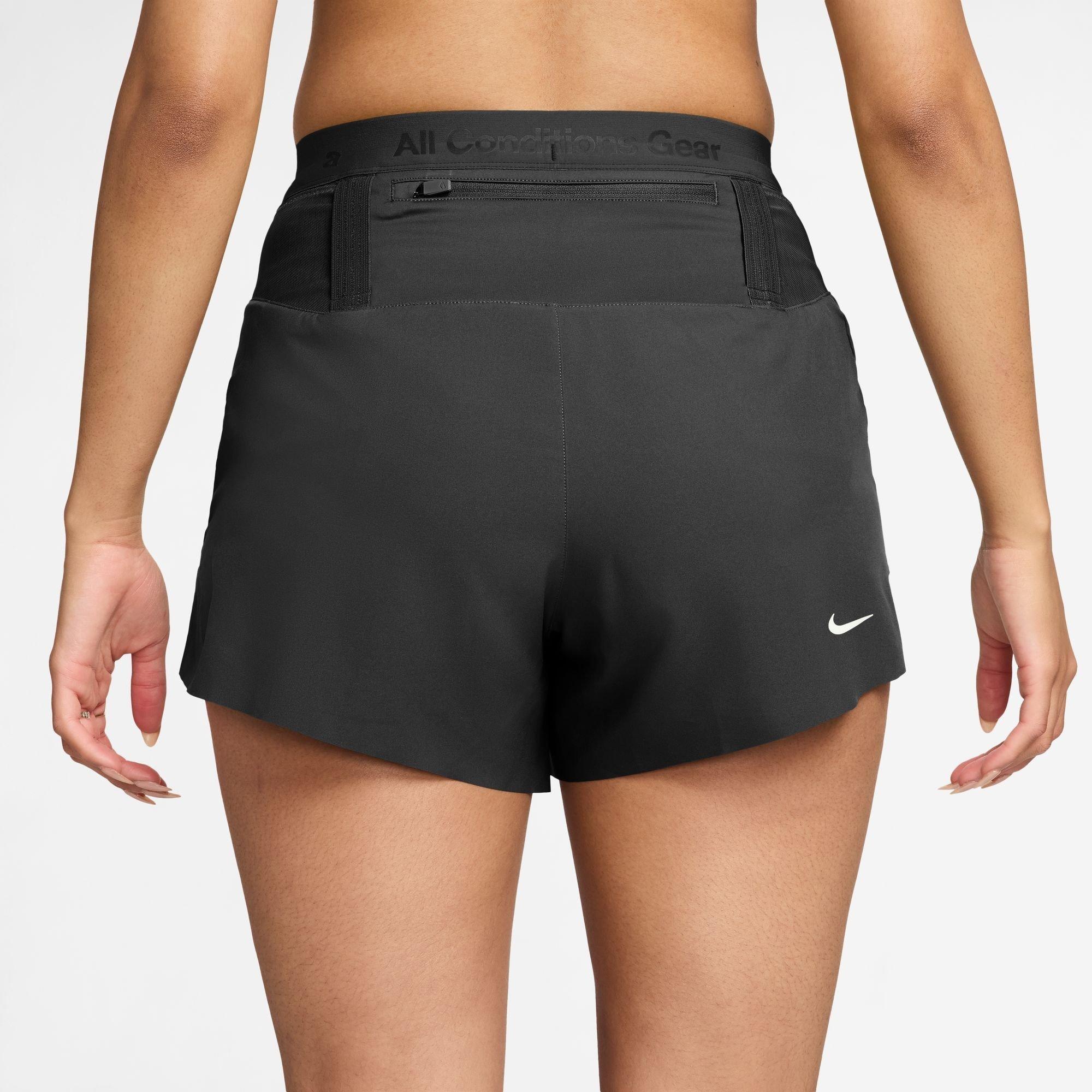 Preto/Branco - Nike - Women's Performance Running Shorts - 2
