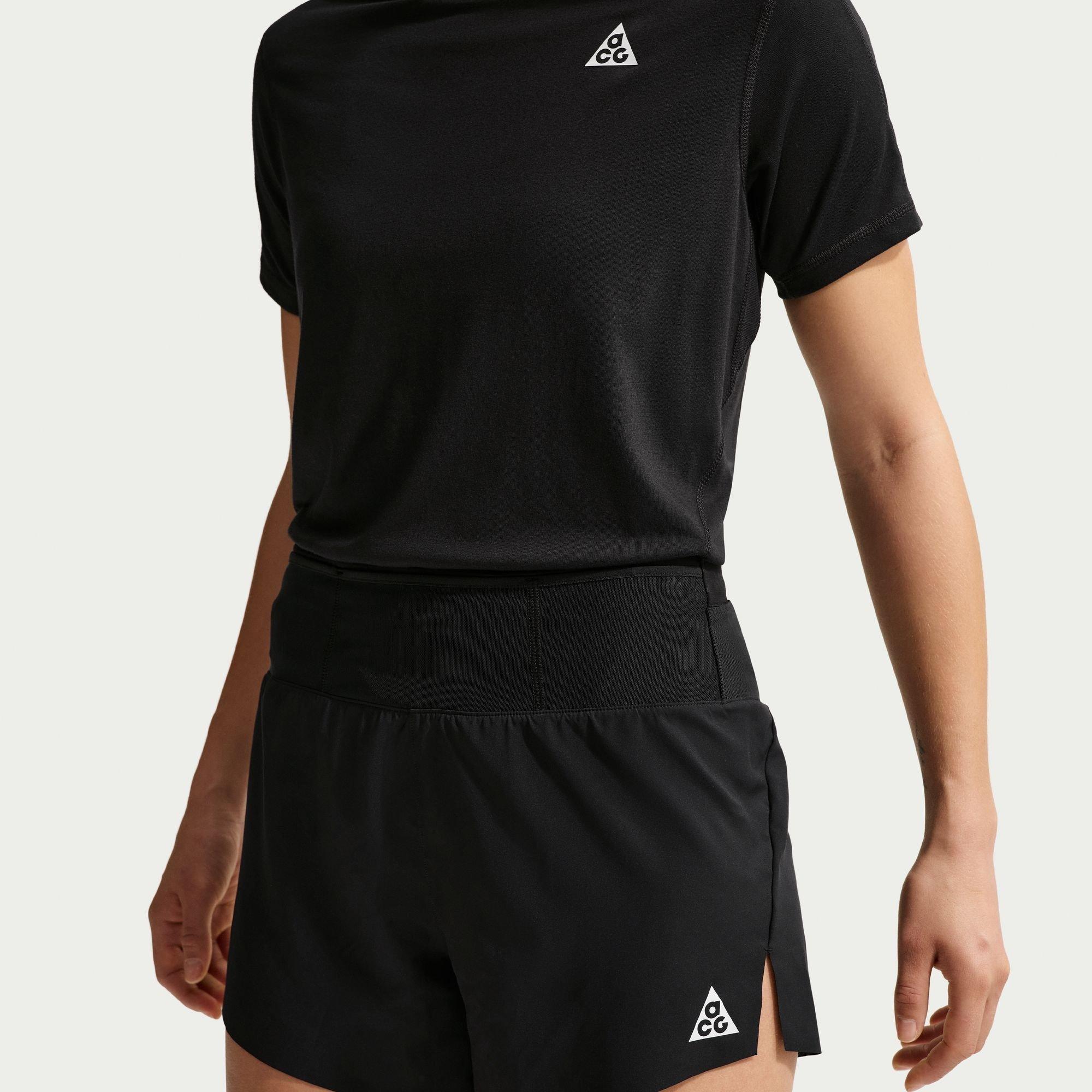 Preto/Branco - Nike - Women's Performance Running Shorts - 5