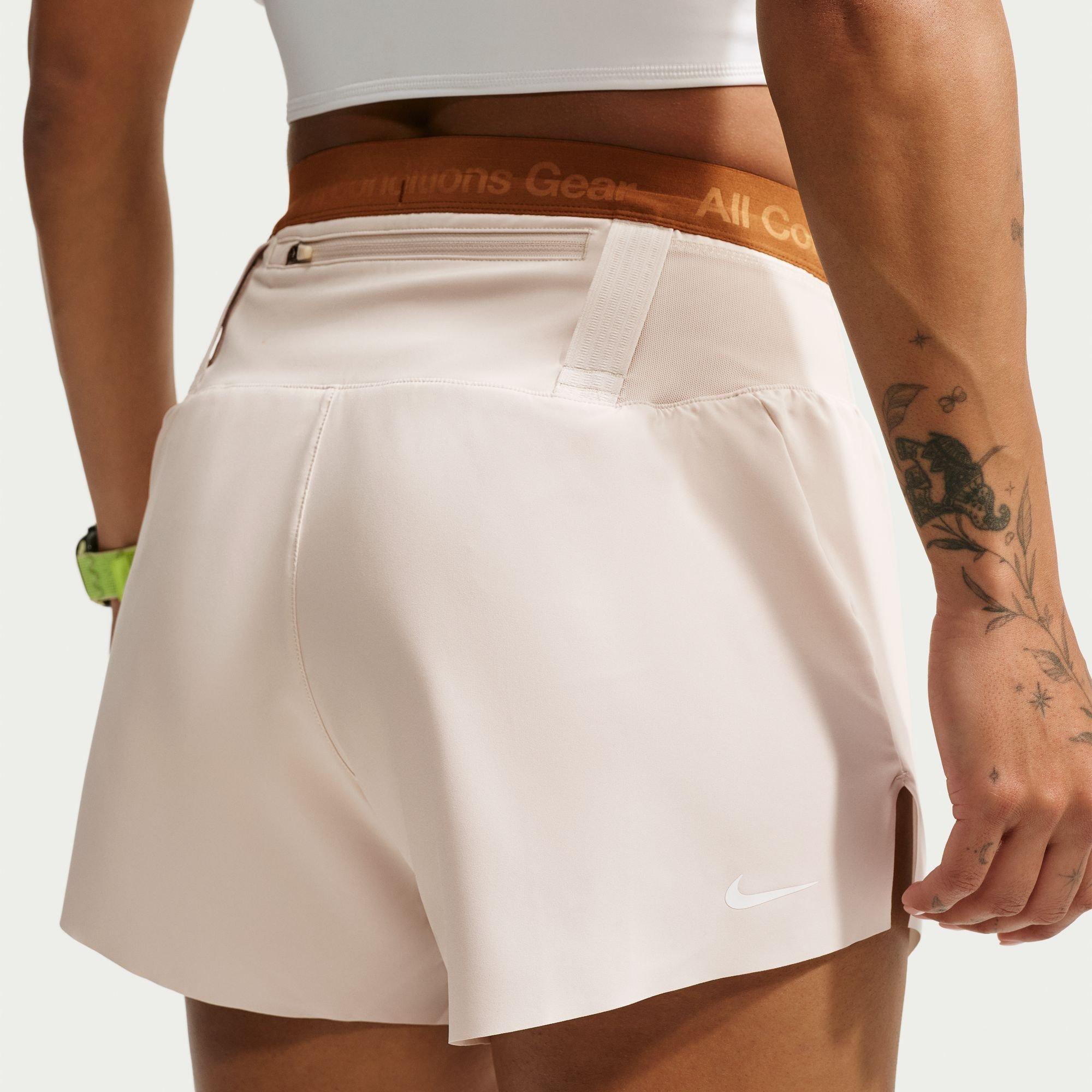 Orewood/White - Nike - Women's Performance Running Shorts - 2