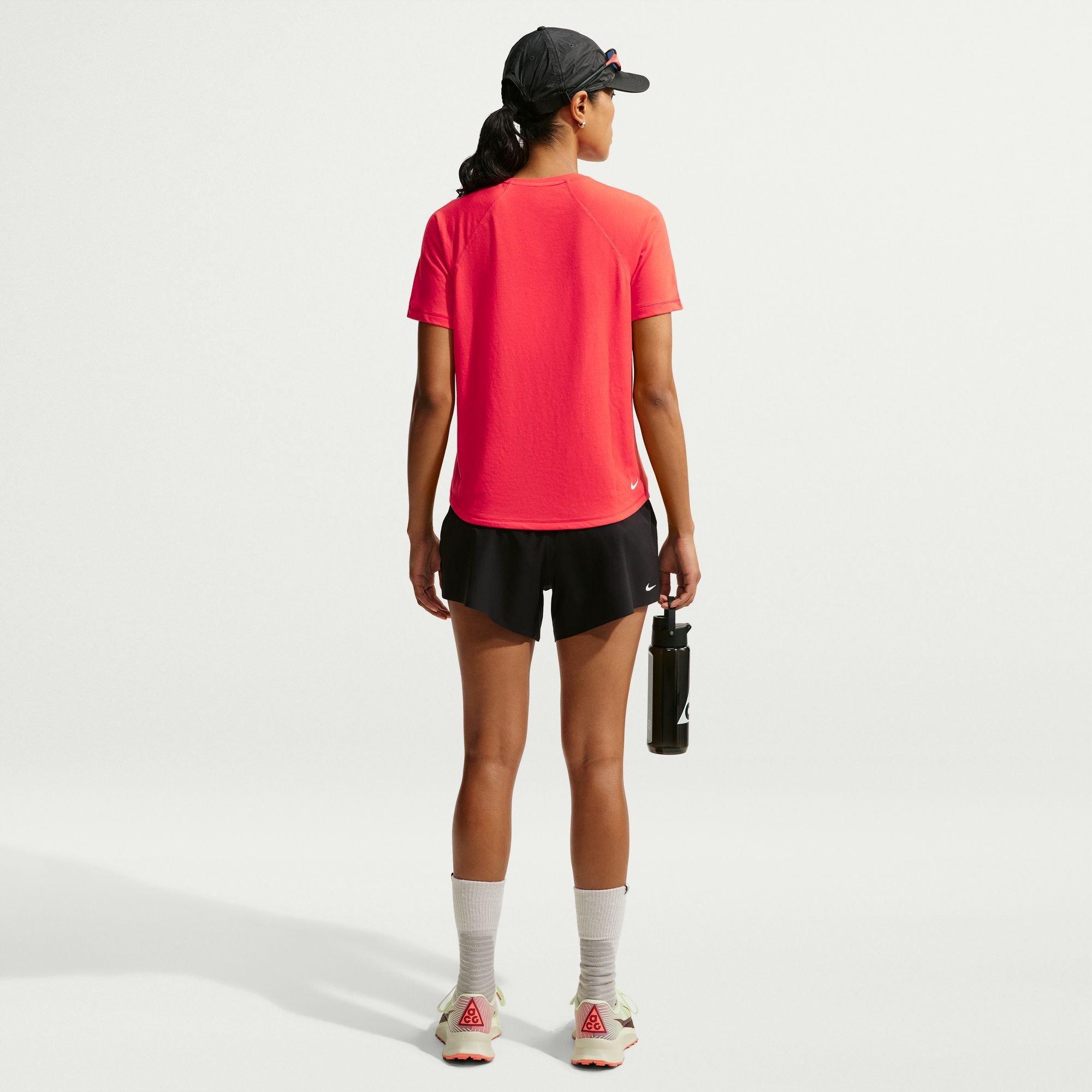 Crimson/White - Nike - Women's Short Sleeve Running T-Shirt - 6