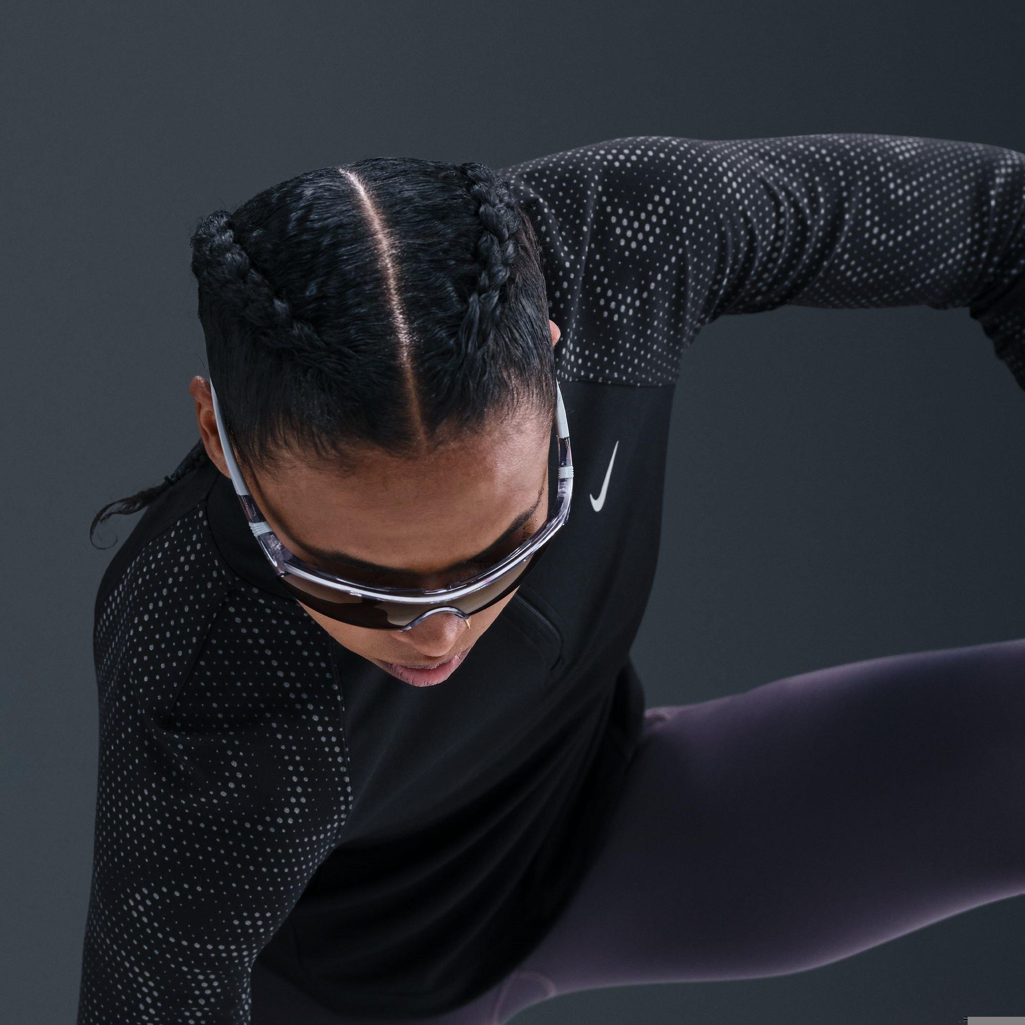 Sort/Sølv - Nike - T Flash QZ Ld54 - 11