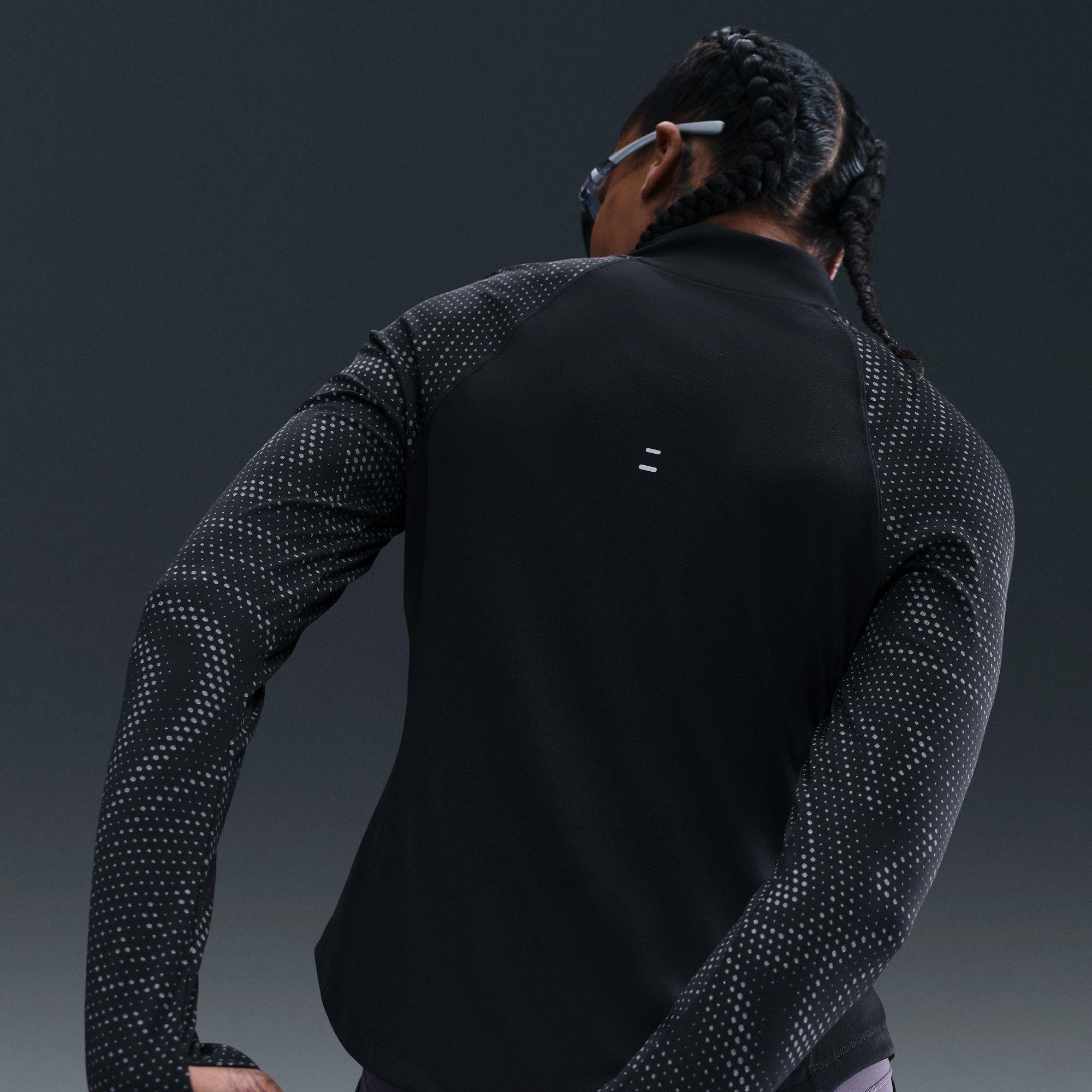 Sort/Sølv - Nike - T Flash QZ Ld54 - 10