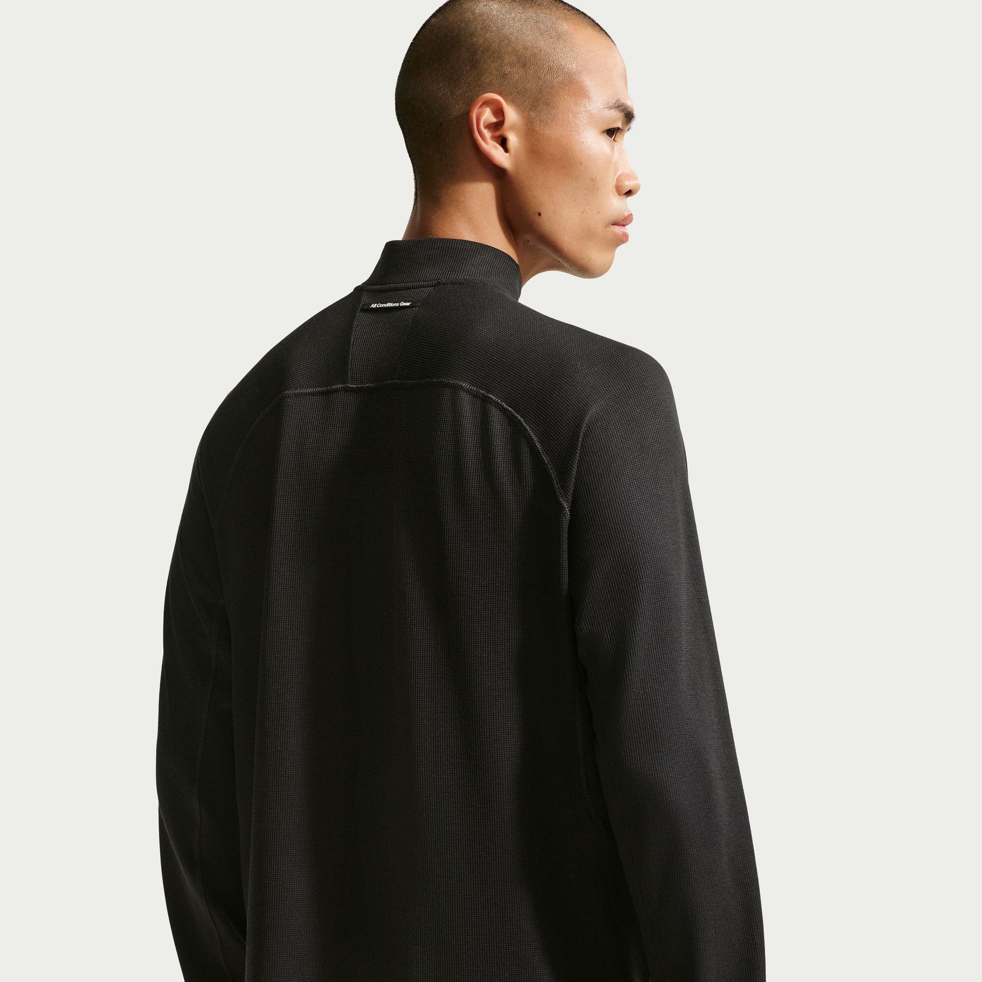 Preto/Branco - Nike - Men's Trail Long Sleeve Running Top - 2