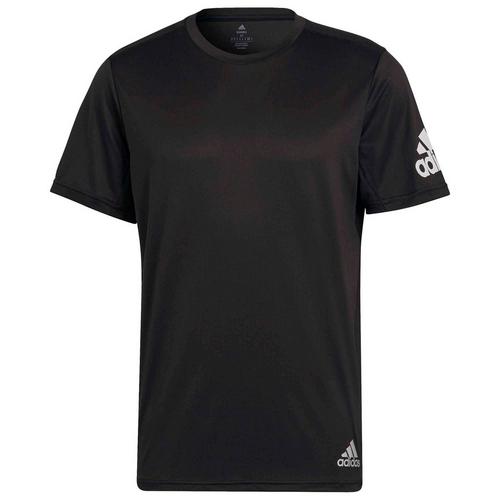 Black - adidas - Run It Mens Running T Shirt - 1