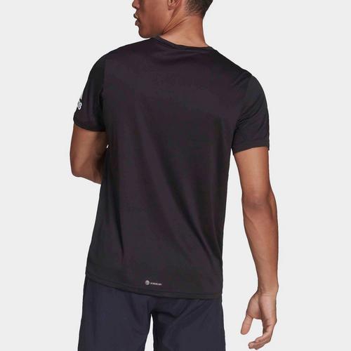 Black - adidas - Run It Mens Running T Shirt - 3
