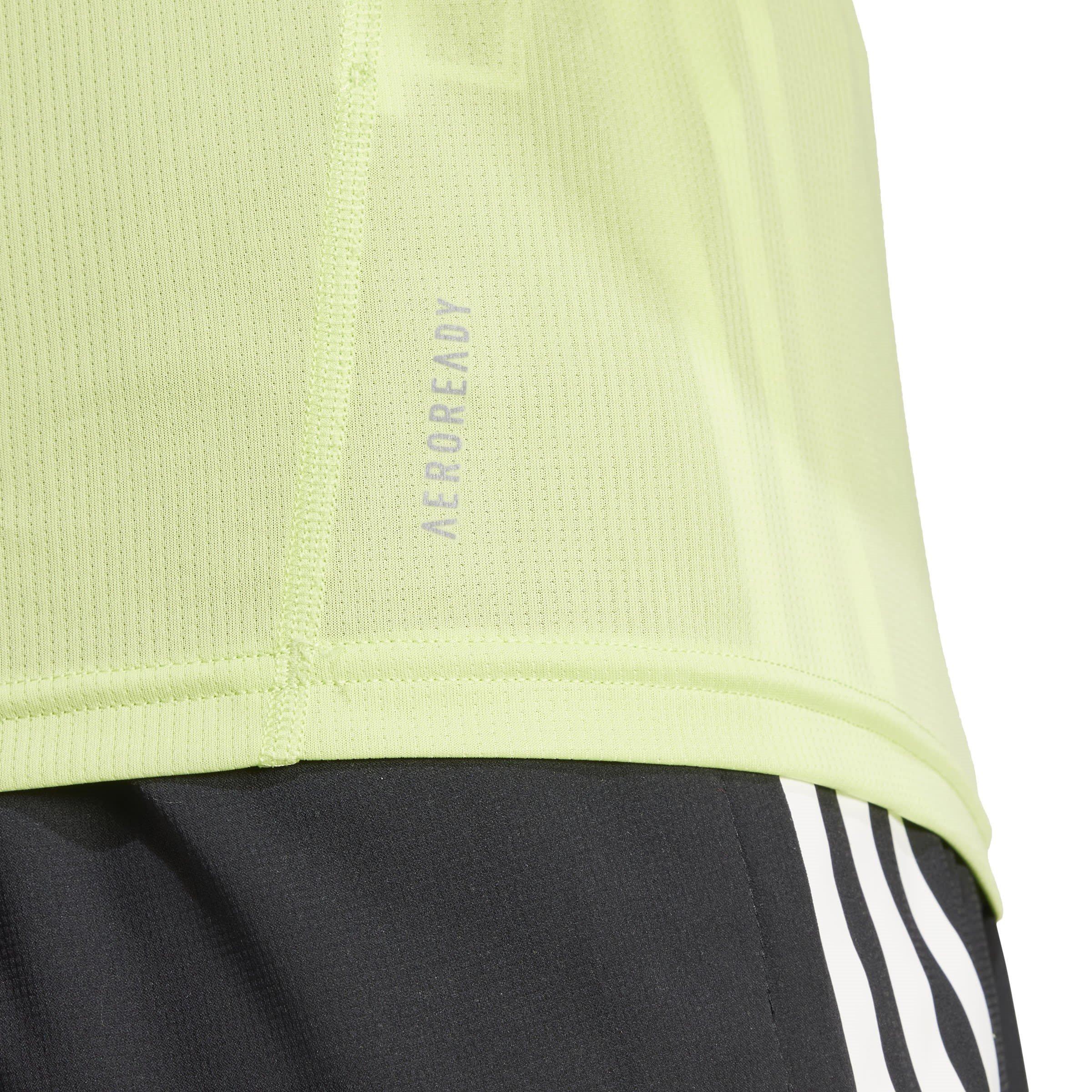 Pulse Lime - adidas - Run It Mens Running T Shirt - 6