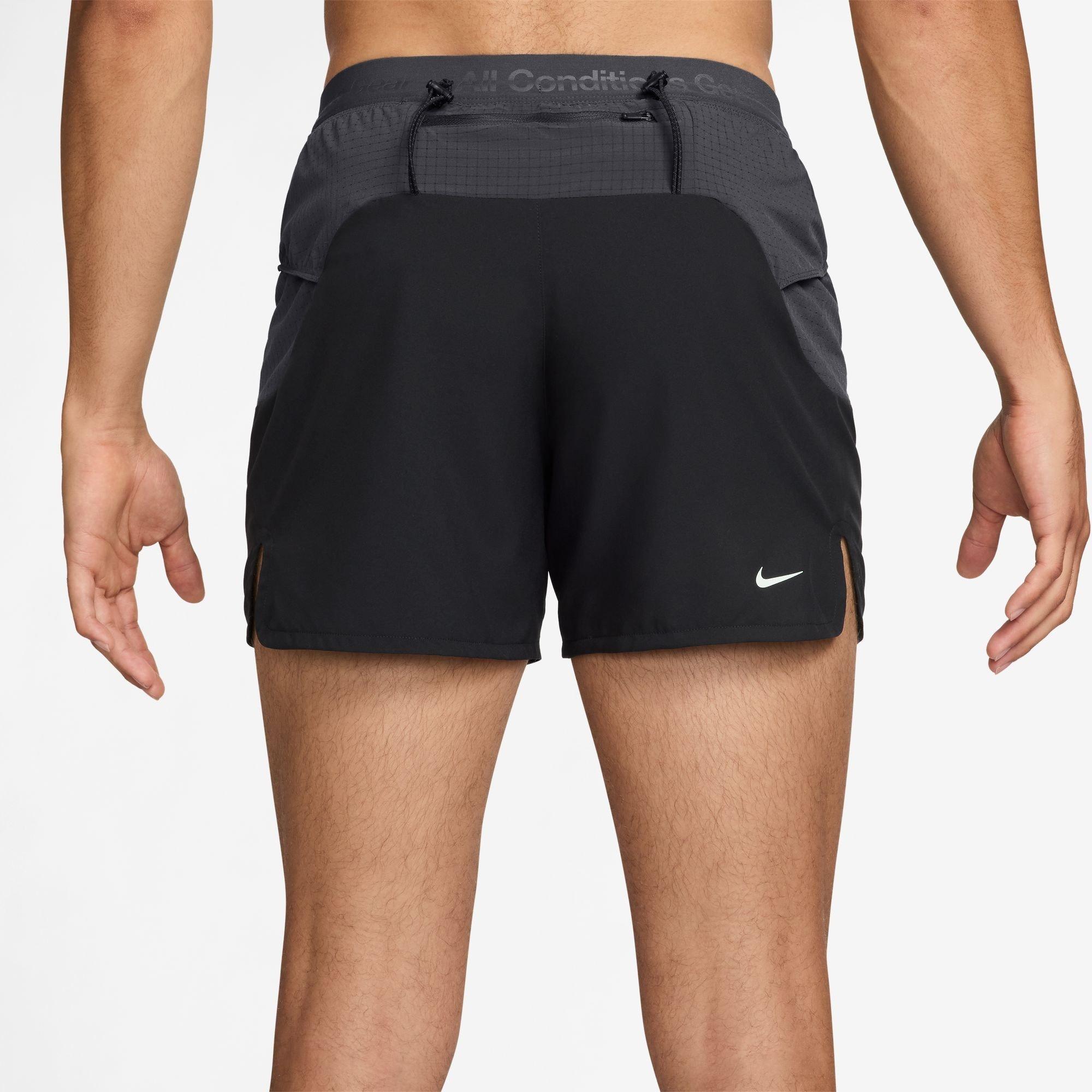 Black/White - Nike - Men's ACG 5 in Running Shorts - 2