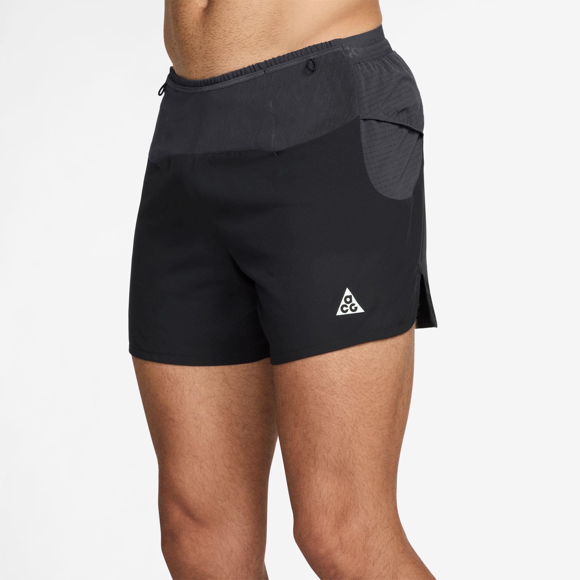 Black/White - Nike - Men's ACG 5 in Running Shorts - 3