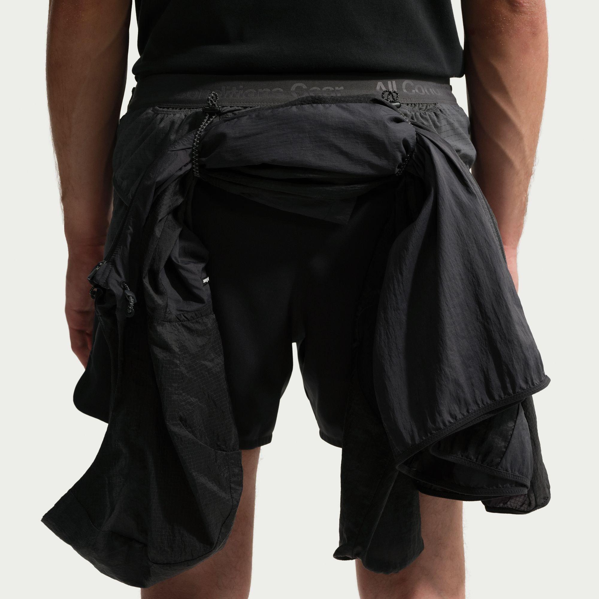 Black/White - Nike - Men's ACG 5 in Running Shorts - 10