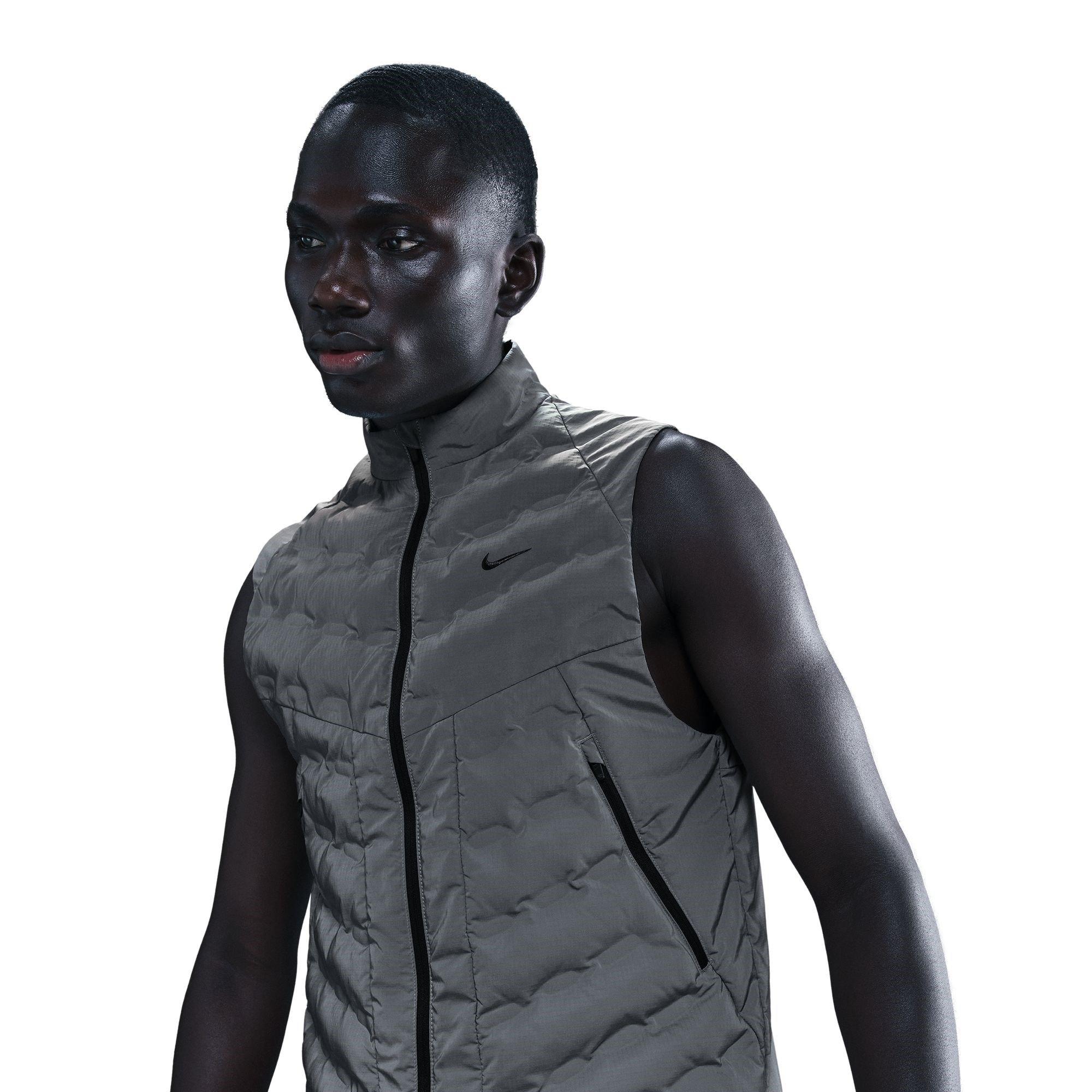Nike Men's Performance Running Vest - Reflect Silver - M