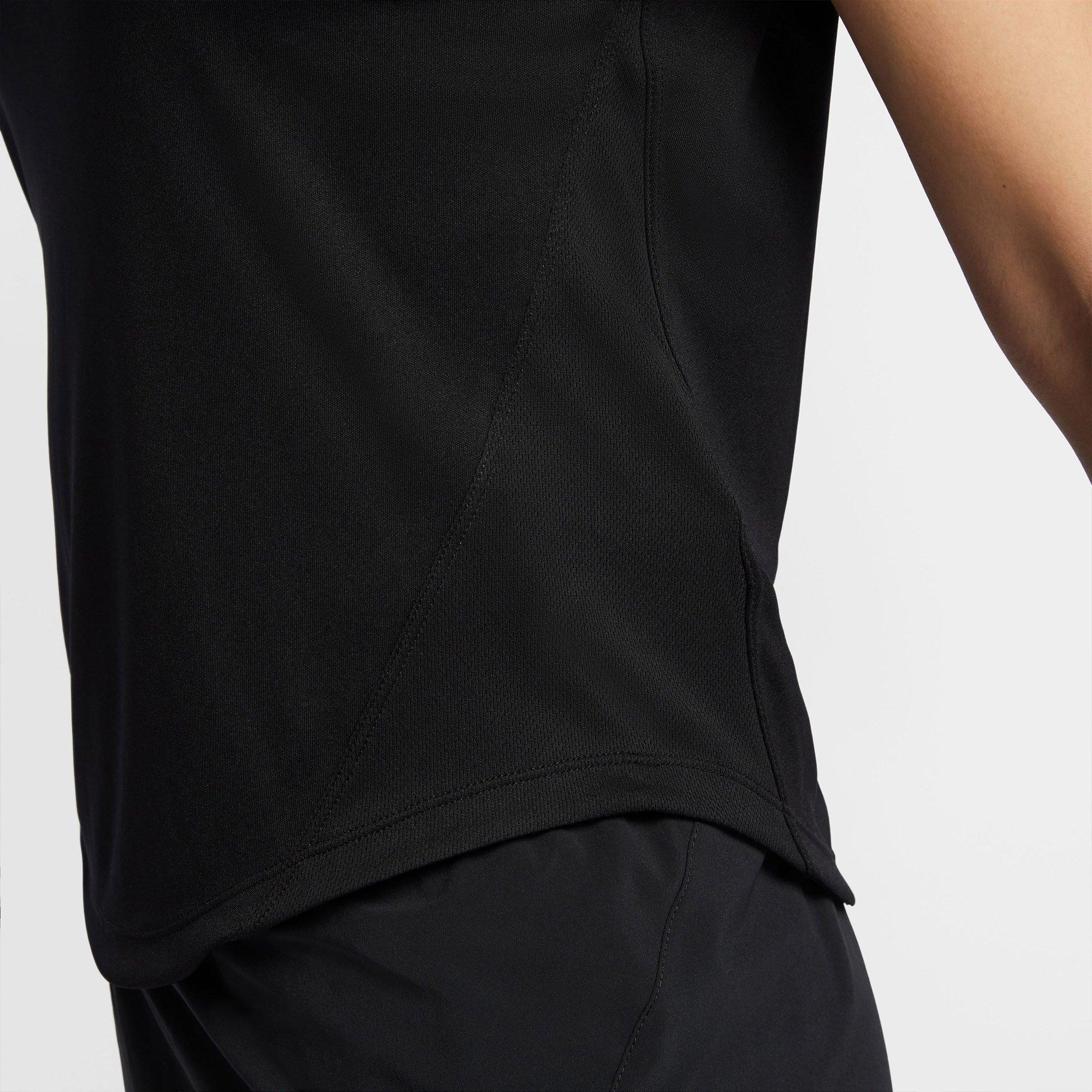 Black/Silver - Nike - Women's Tempo Dri-FIT Short-Sleeve T-Shirt - 6