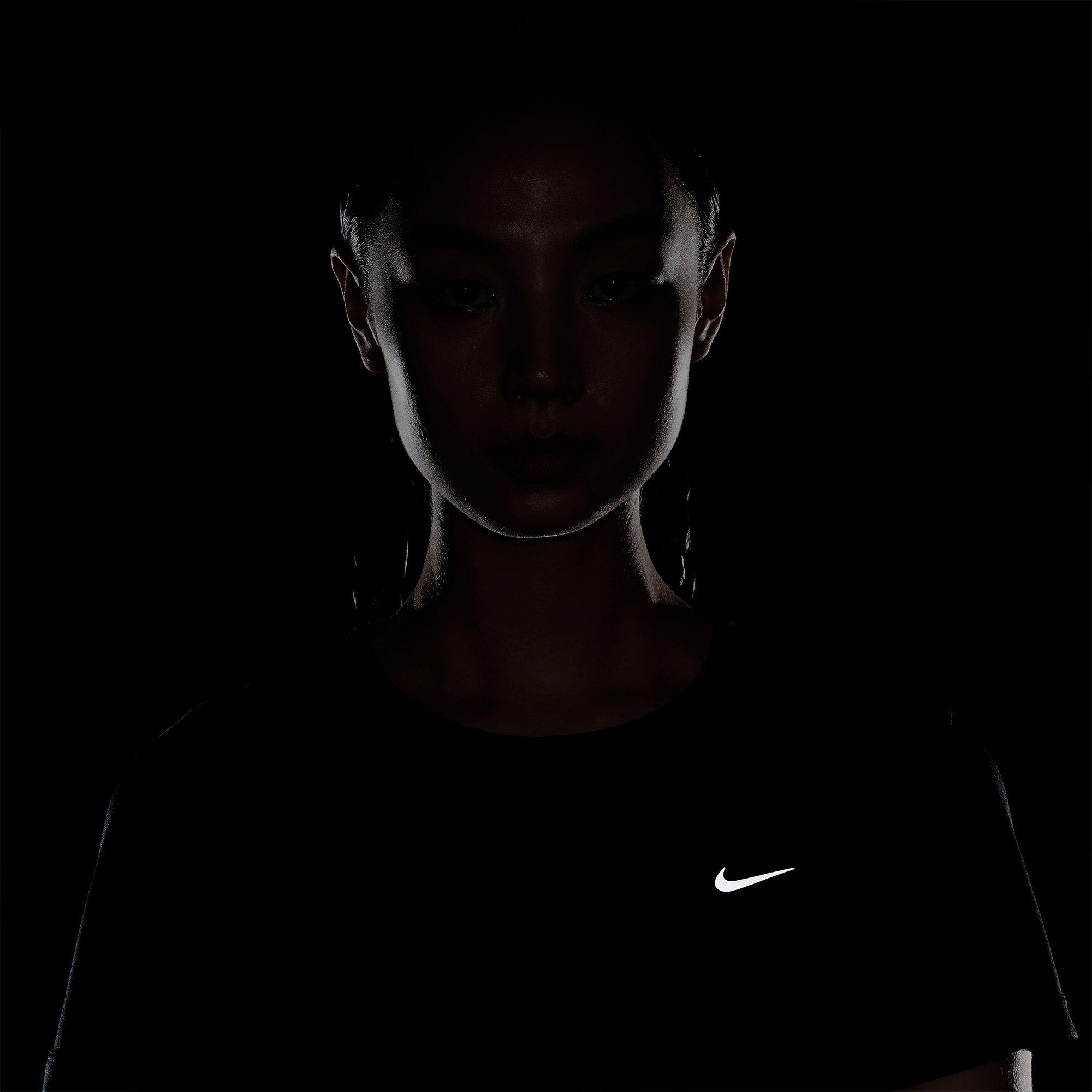 Black/Silver - Nike - Women's Tempo Dri-FIT Short-Sleeve T-Shirt - 7