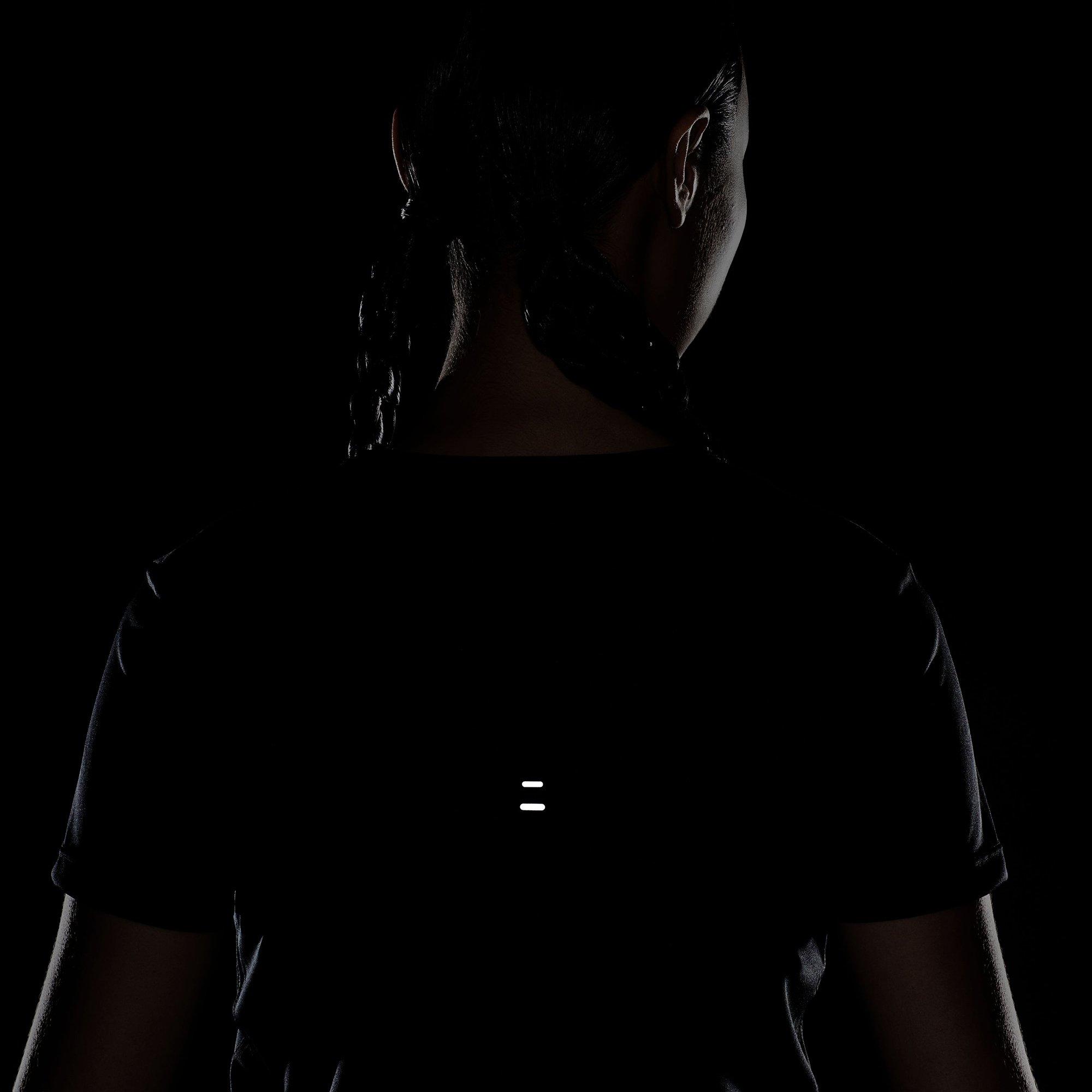 Black/Silver - Nike - Women's Tempo Dri-FIT Short-Sleeve T-Shirt - 8