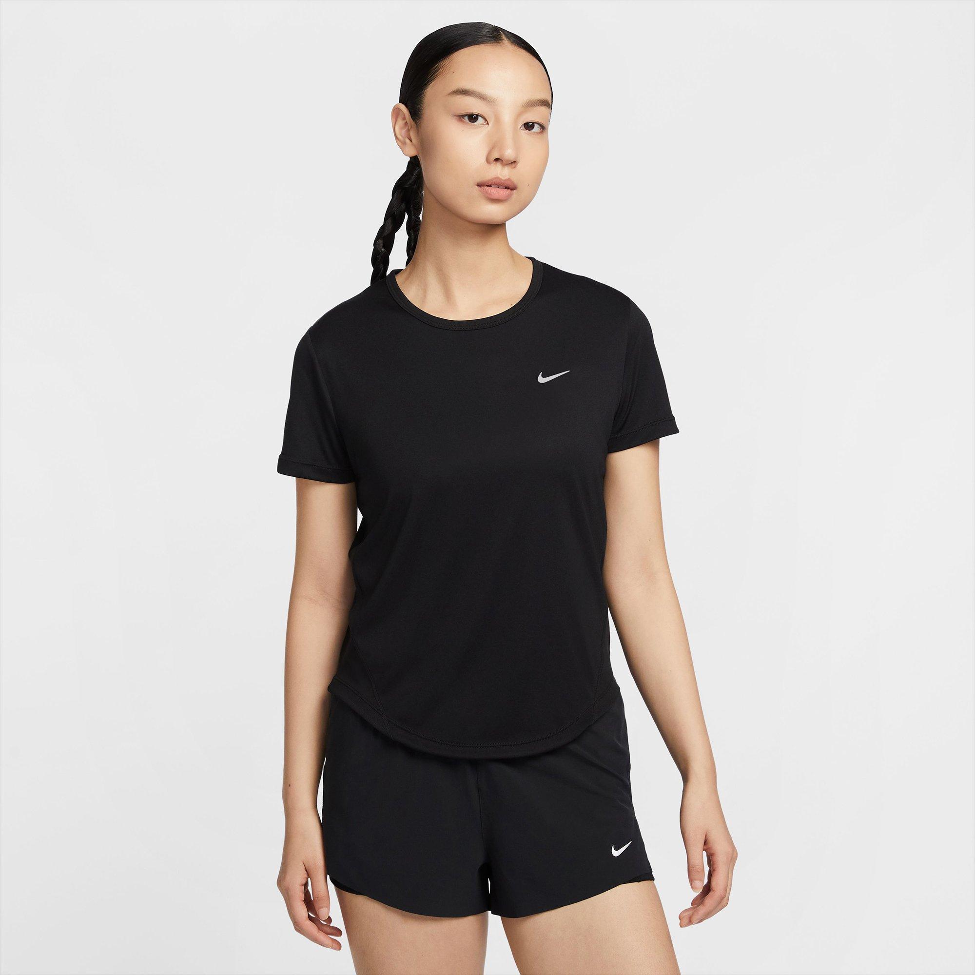Black/Silver - Nike - Women's Tempo Dri-FIT Short-Sleeve T-Shirt - 9