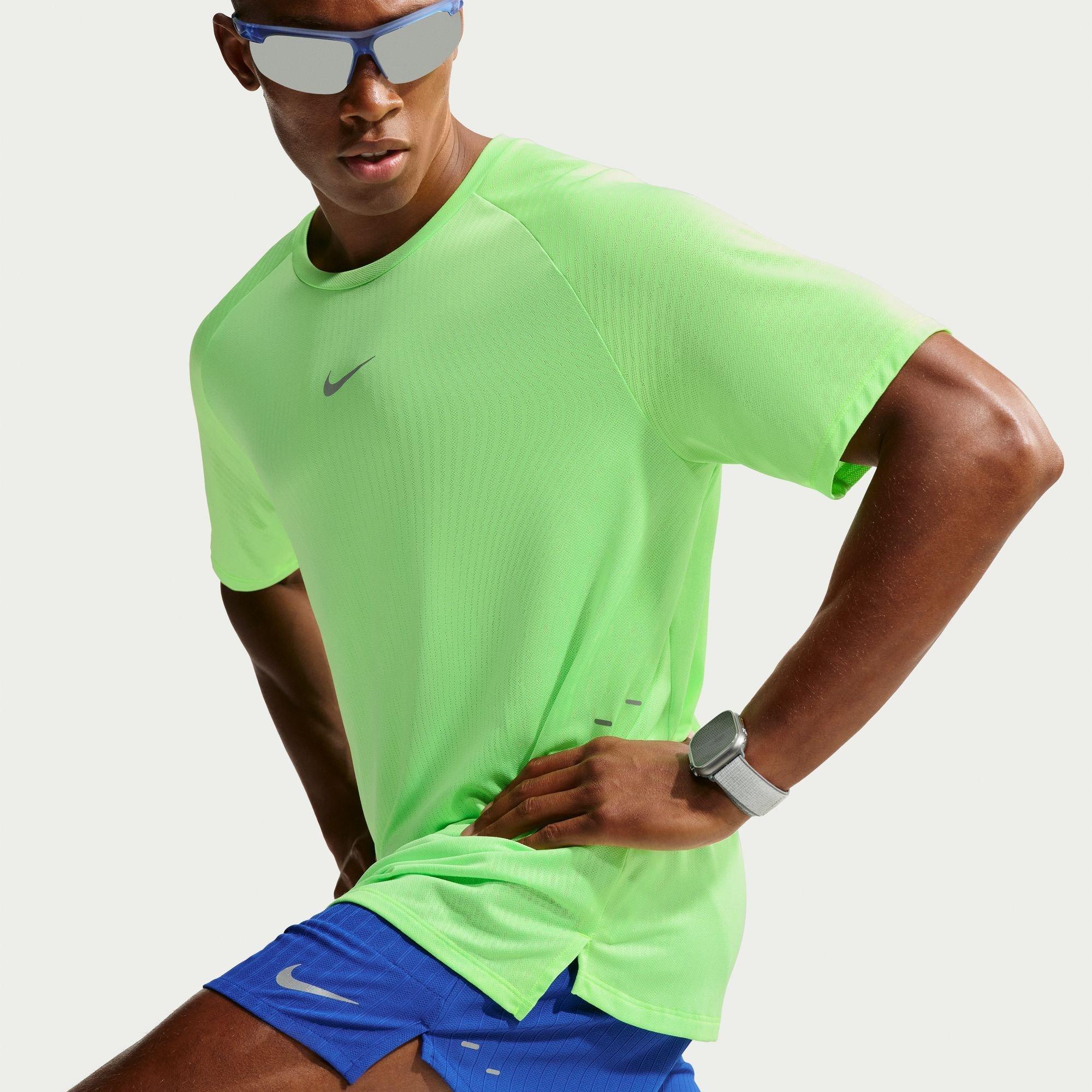 Argento - Nike - Men's Stride Short Sleeve Running T-Shirt - 3
