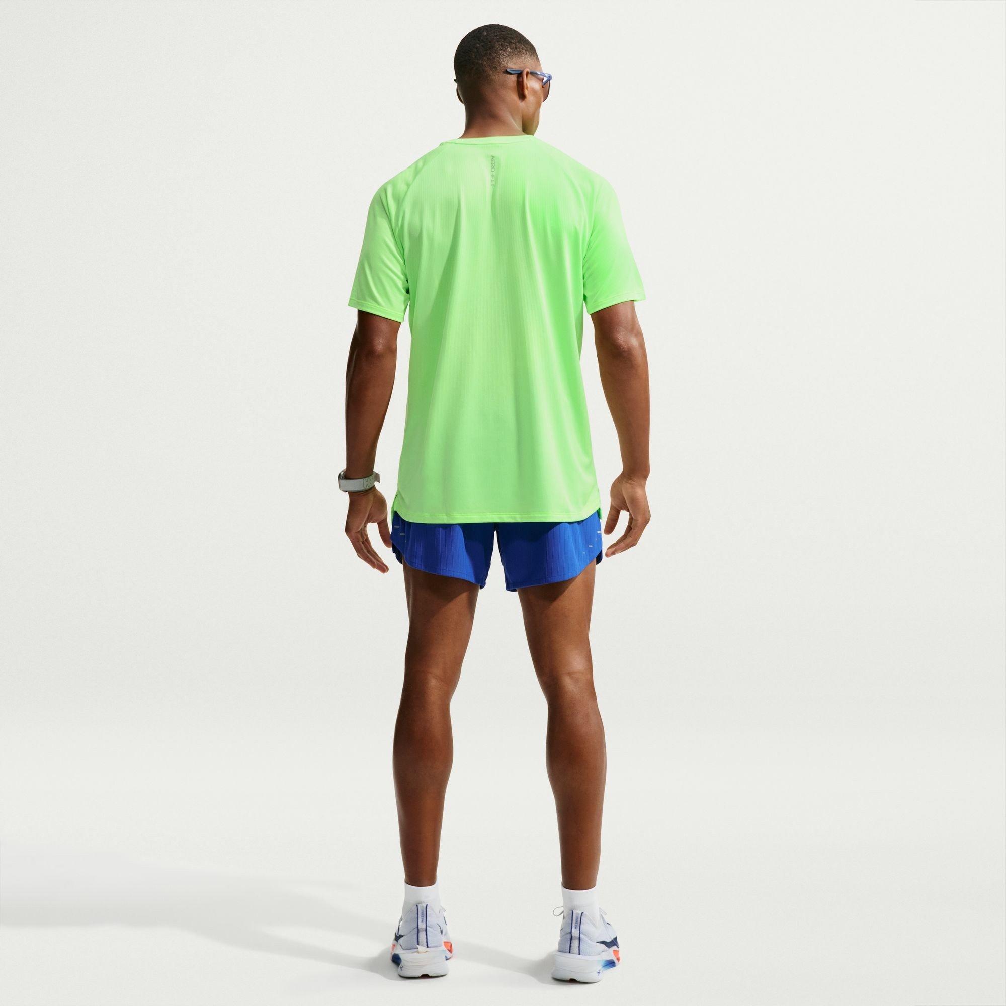 Argento - Nike - Men's Stride Short Sleeve Running T-Shirt - 5