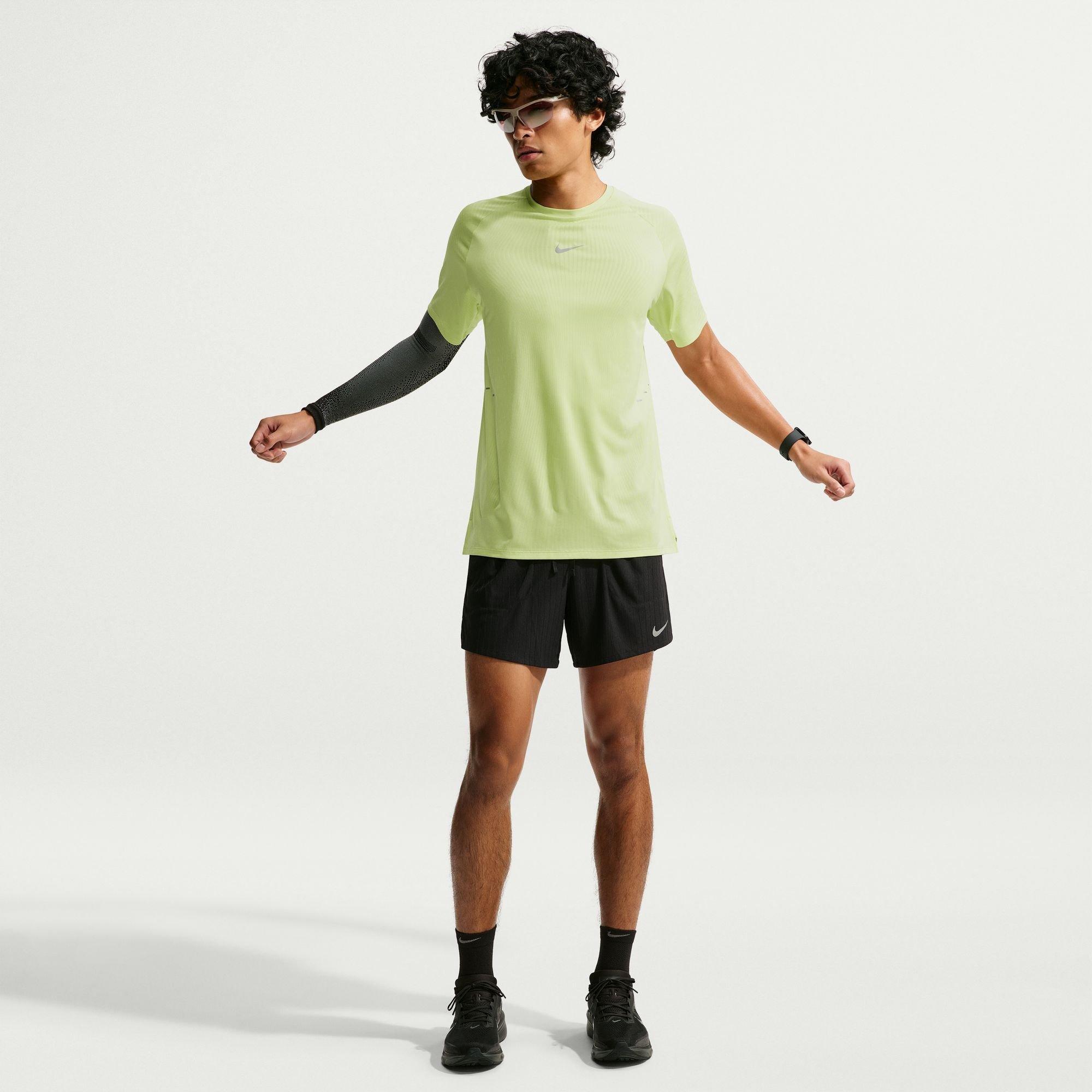 Lemon Twist - Nike - Men's Stride Short Sleeve Running T-Shirt - 5