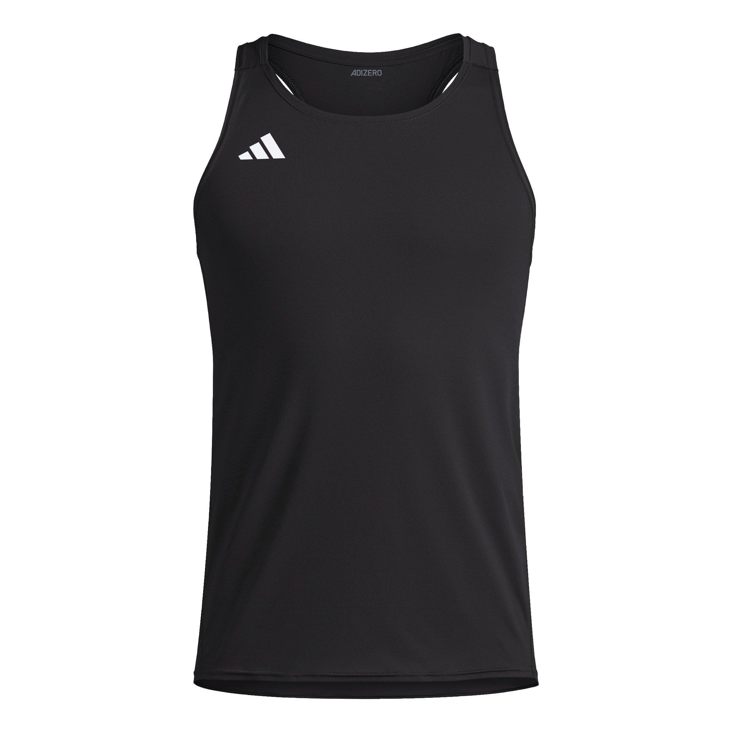 Black - adidas - Essentials Adizero Running Singlet Men - 8