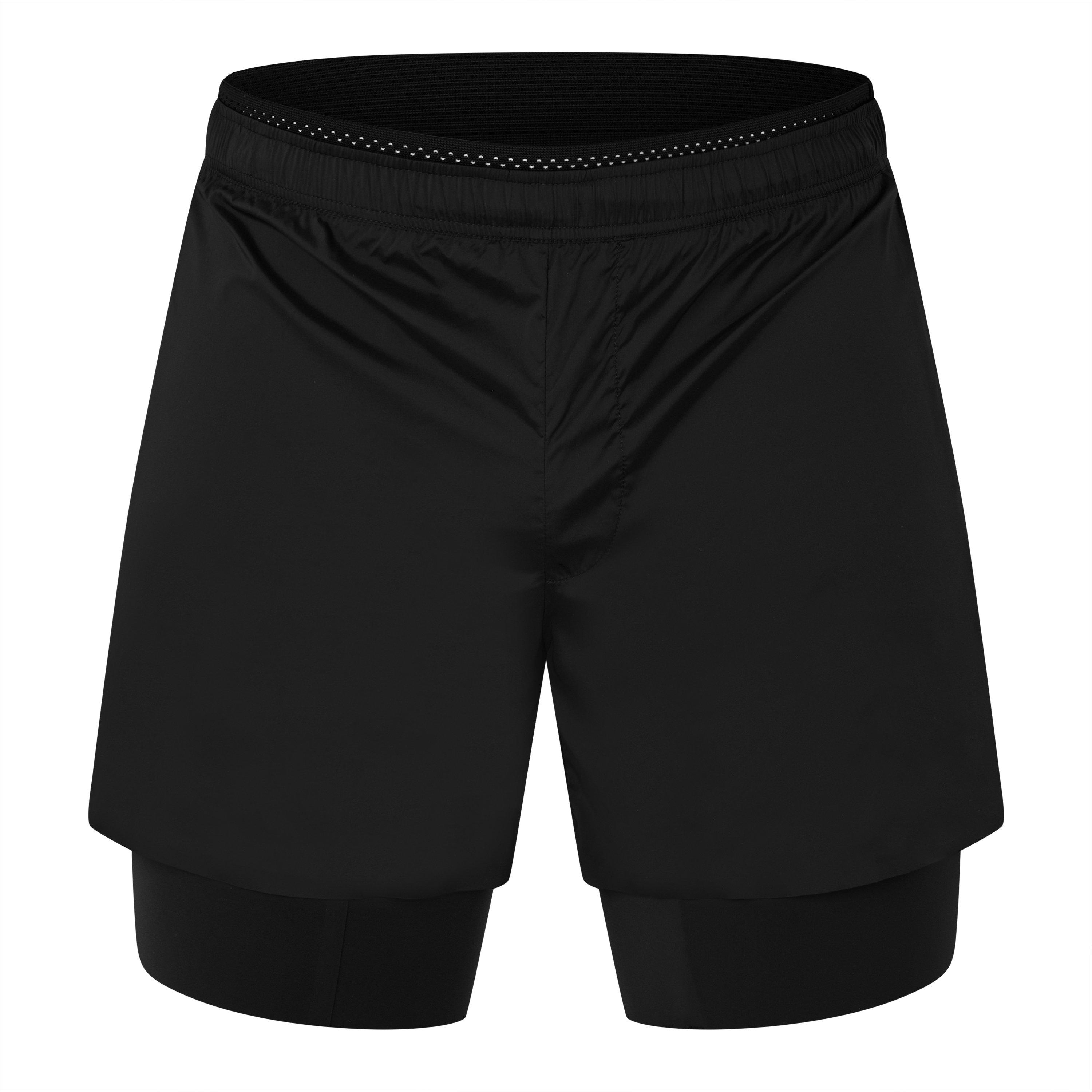 Black - Satisfy - 8 Inch Running Shorts - 1