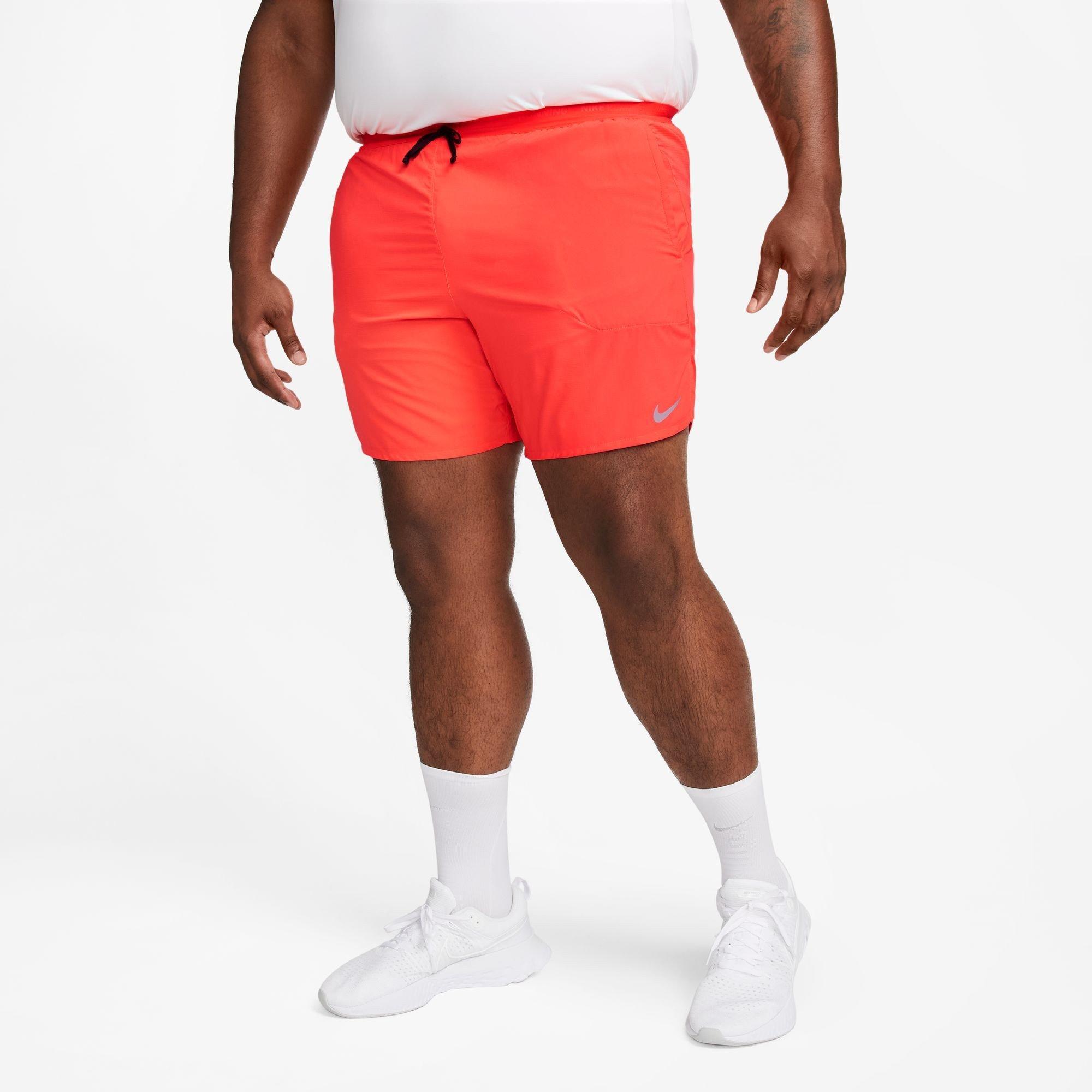 Svijetlo grimizno - Nike - Dri-FIT Stride Men's 7 Brief-Lined Running Shorts - 3