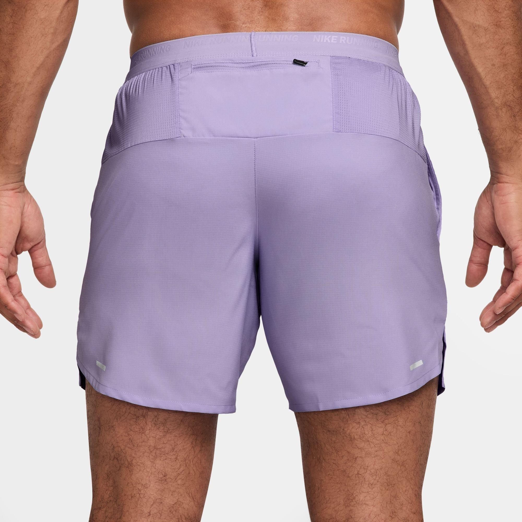 Hydrangeas - Nike - Dri-FIT Stride Men's 7 Brief-Lined Running Shorts - 2