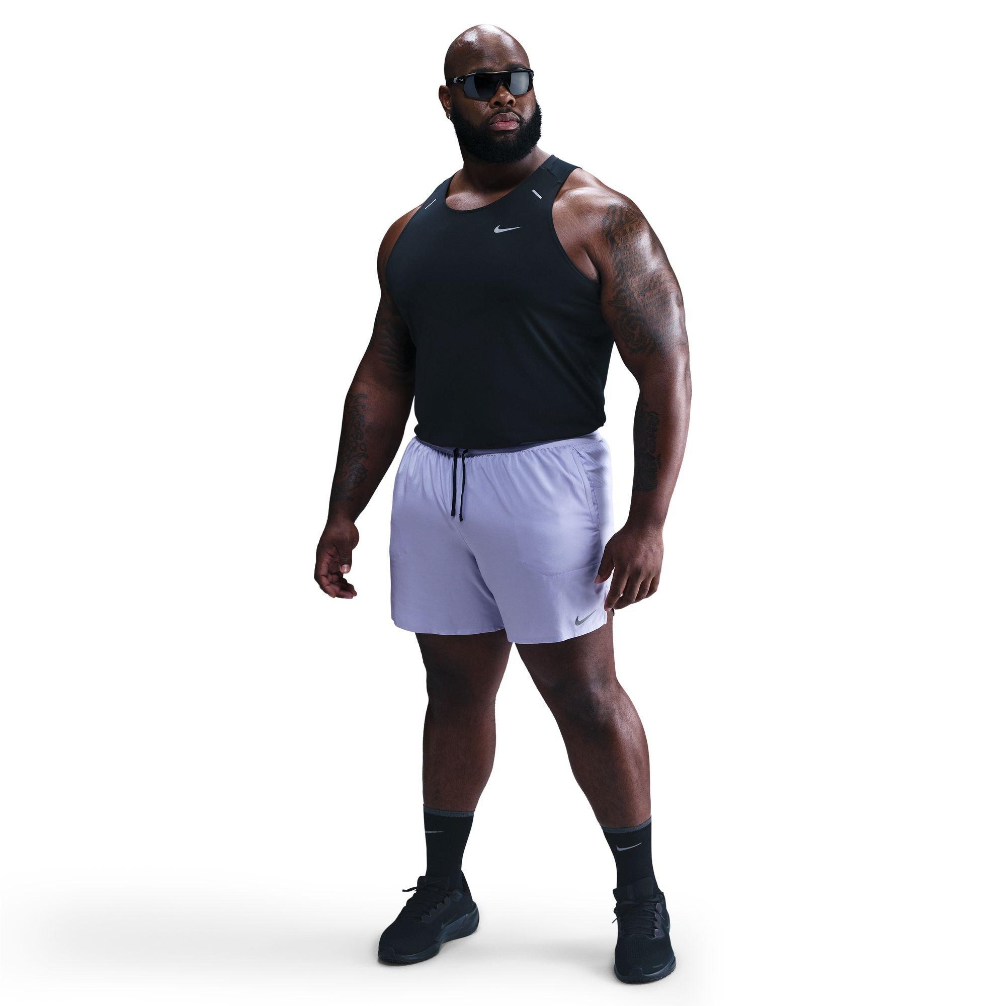 Hydrangeas - Nike - Dri-FIT Stride Men's 7 Brief-Lined Running Shorts - 3
