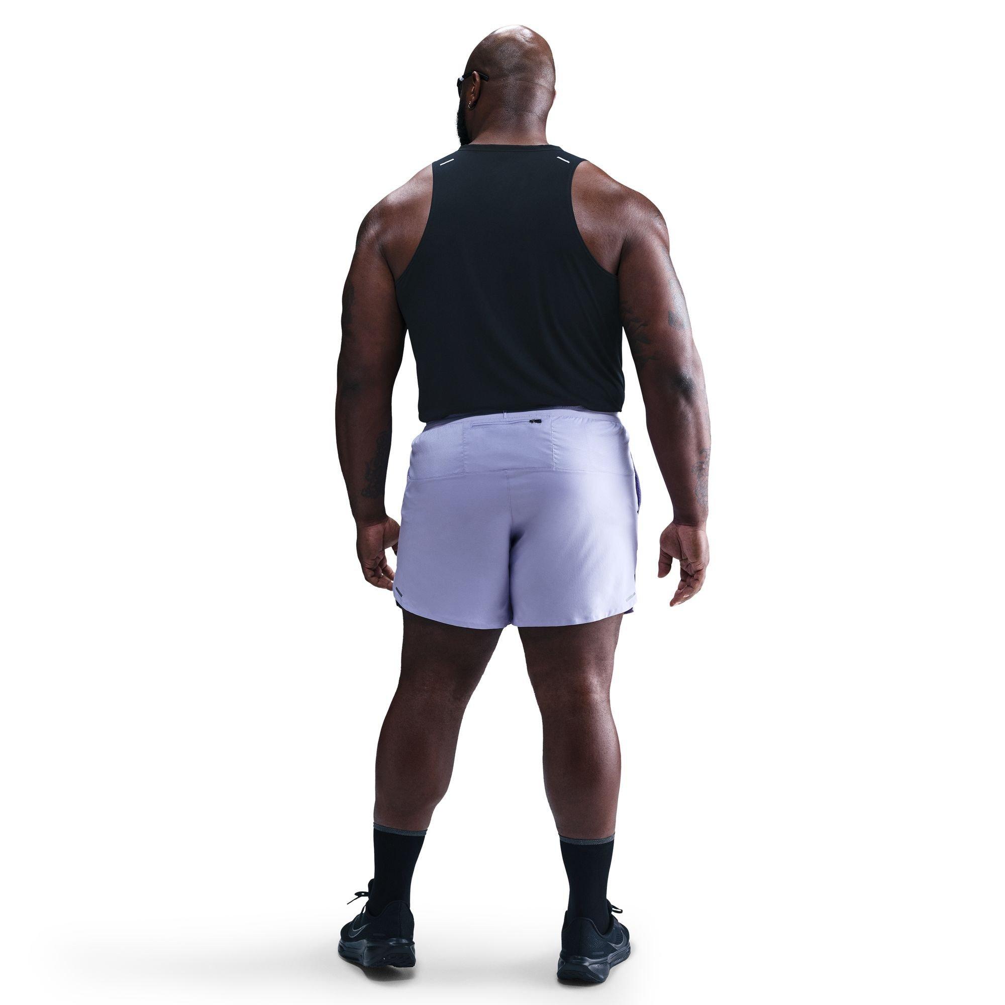 Hydrangeas - Nike - Dri-FIT Stride Men's 7 Brief-Lined Running Shorts - 4