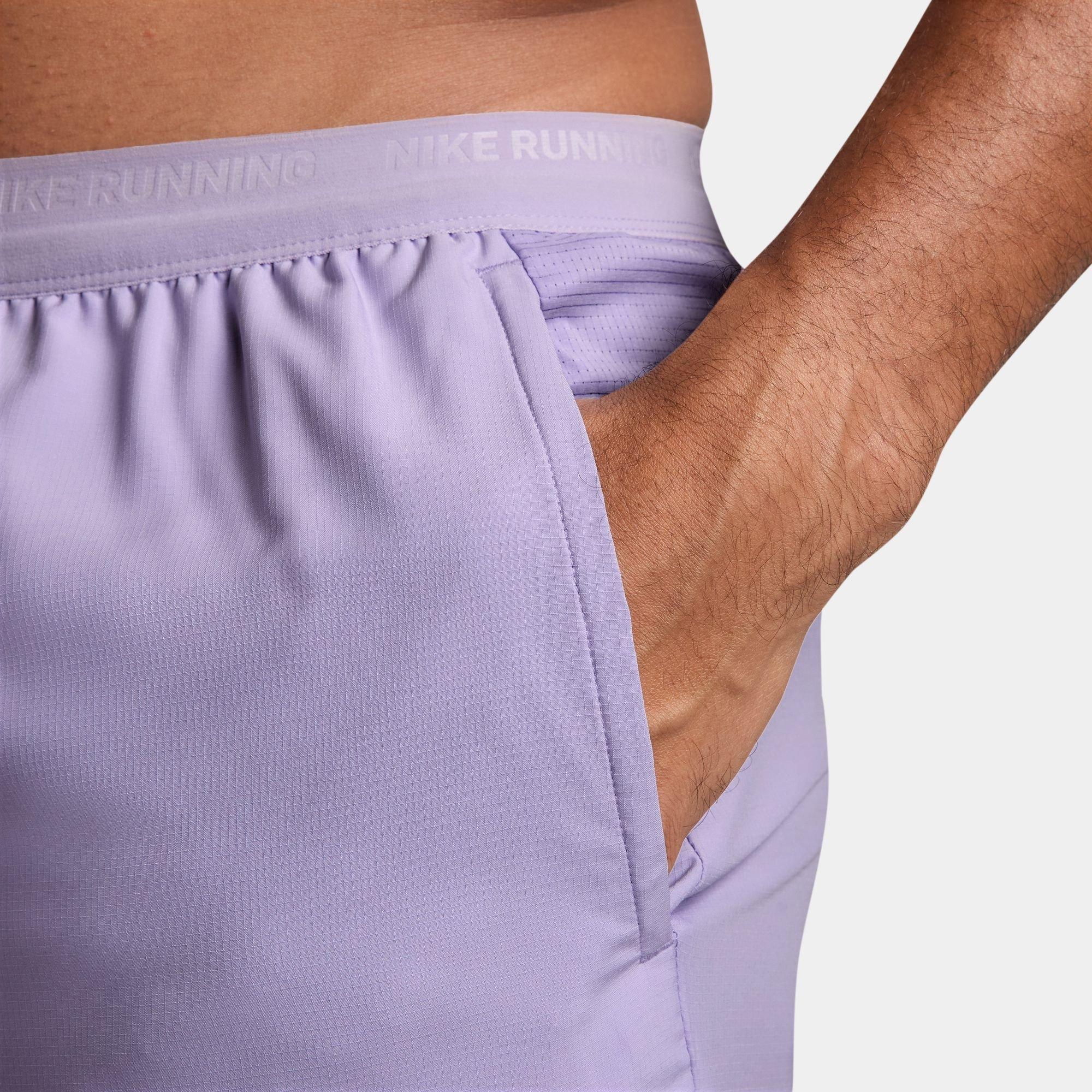 Hydrangeas - Nike - Dri-FIT Stride Men's 7 Brief-Lined Running Shorts - 6