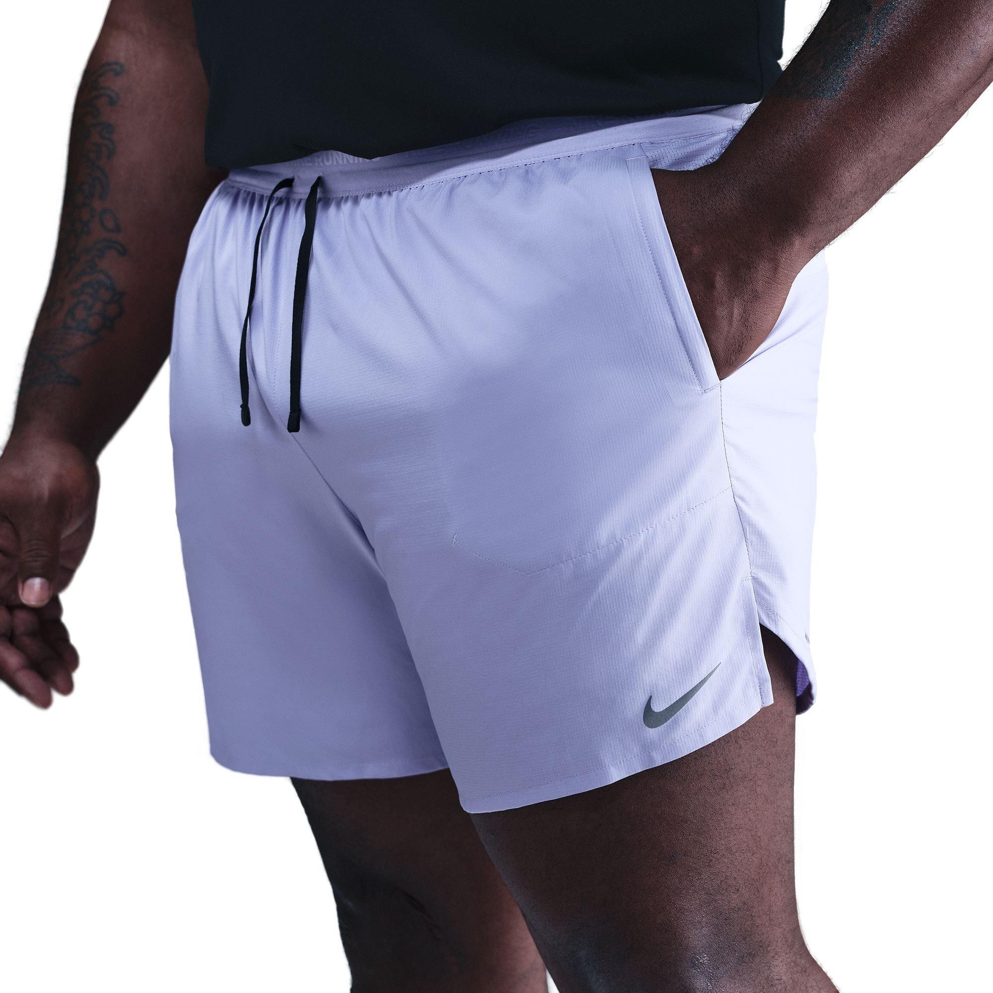 Hydrangeas - Nike - Dri-FIT Stride Men's 7 Brief-Lined Running Shorts - 8