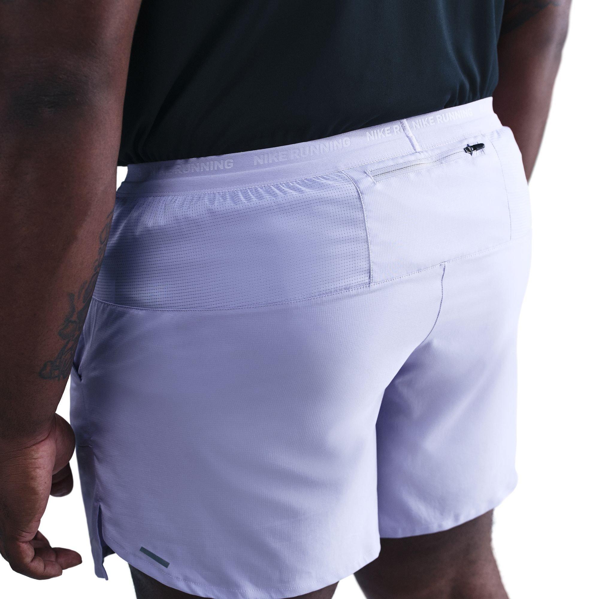 Hydrangeas - Nike - Dri-FIT Stride Men's 7 Brief-Lined Running Shorts - 9