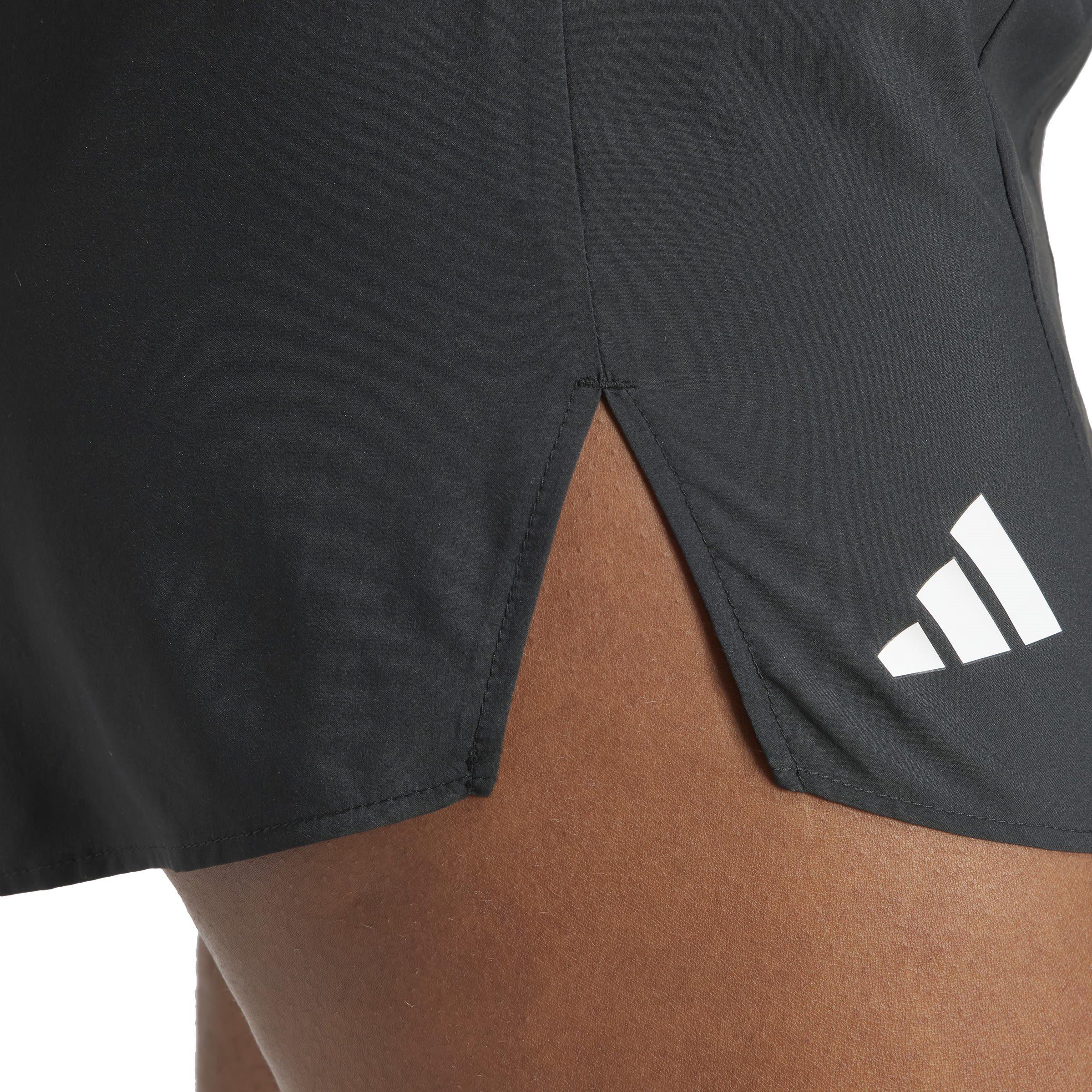 Black - adidas - Adizero Essentials Running Short Womens - 5