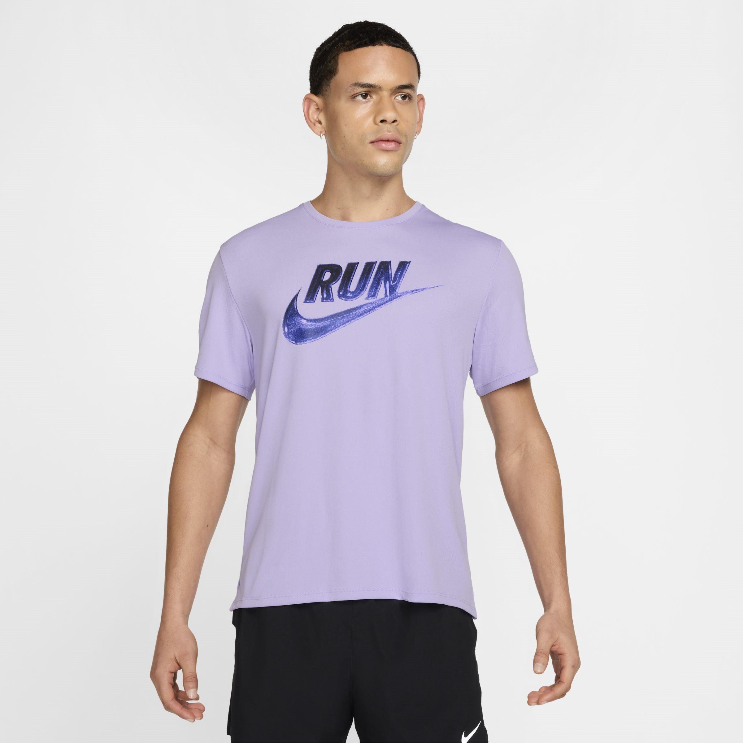 Nike Men's Hydrangeas Short Sleeve Performance Running Top - 2XL
