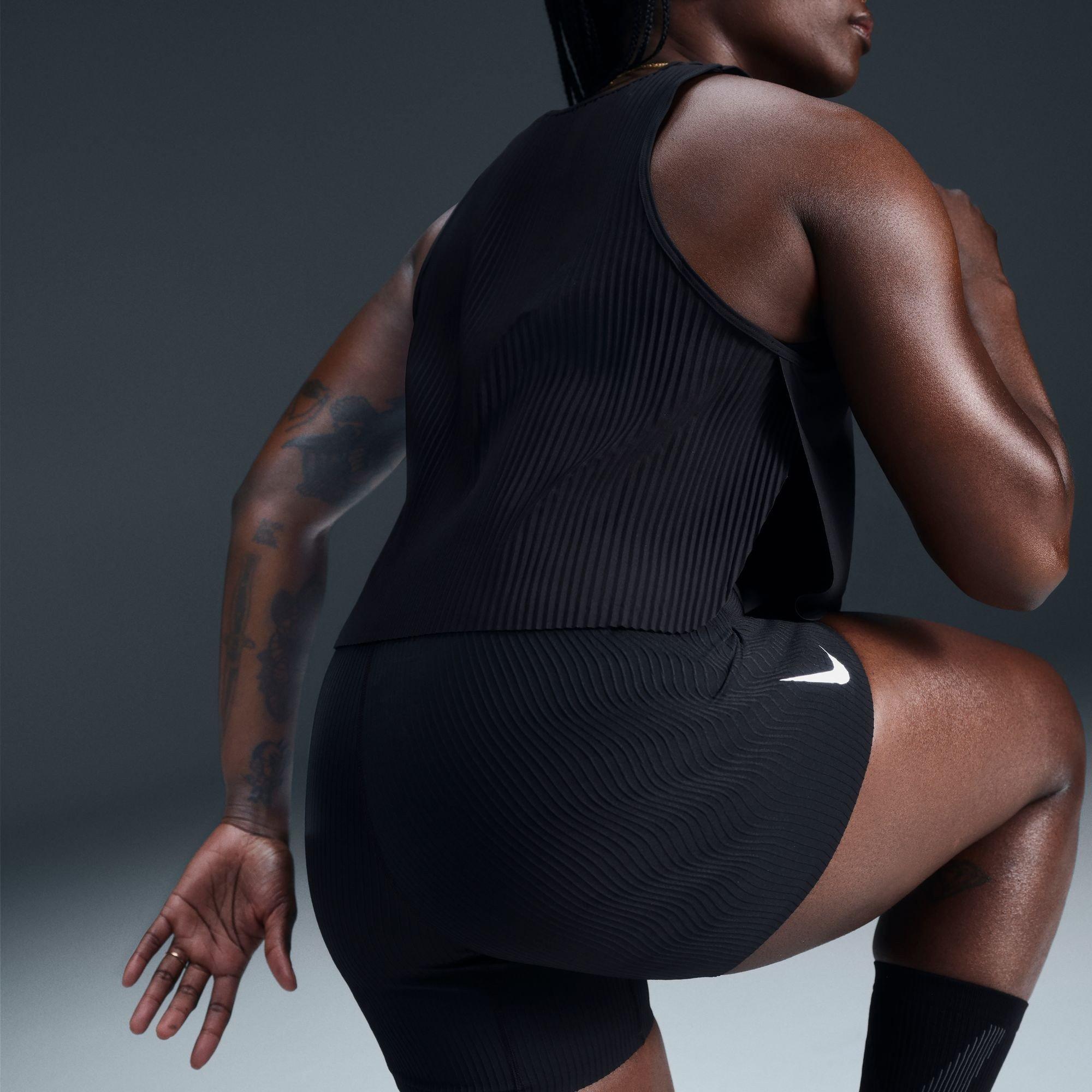 Black/White - Nike - Women's AeroSwift Running Vest - 15