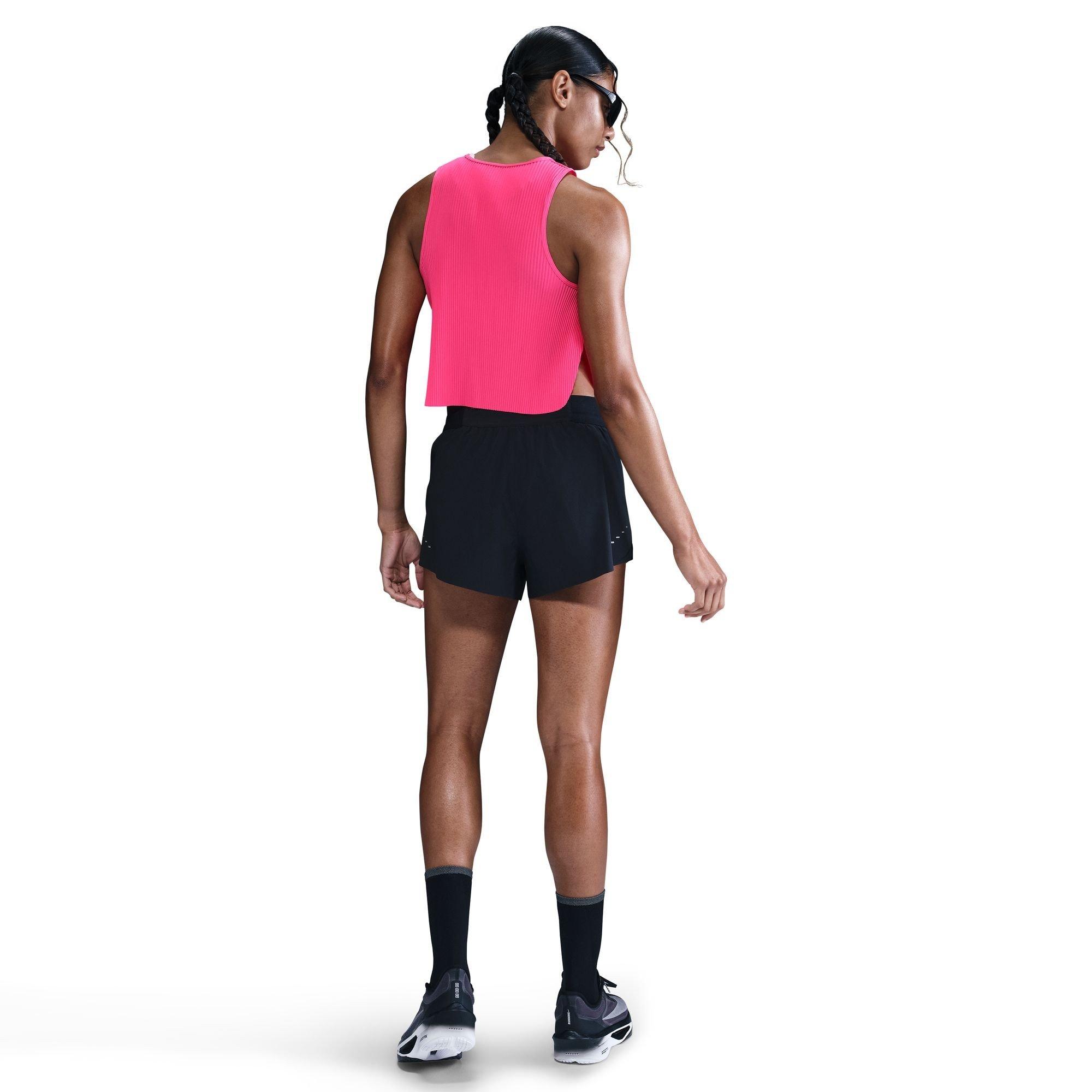Pink/Black - Nike - Women's AeroSwift Running Vest - 2
