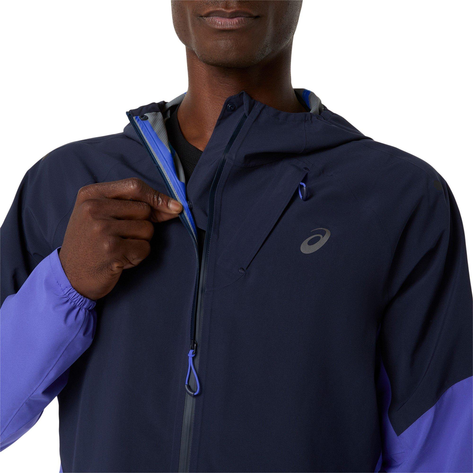 Cobalt Brst/Blk - Asics - Metarun Legend Jacket Running Mens - 4