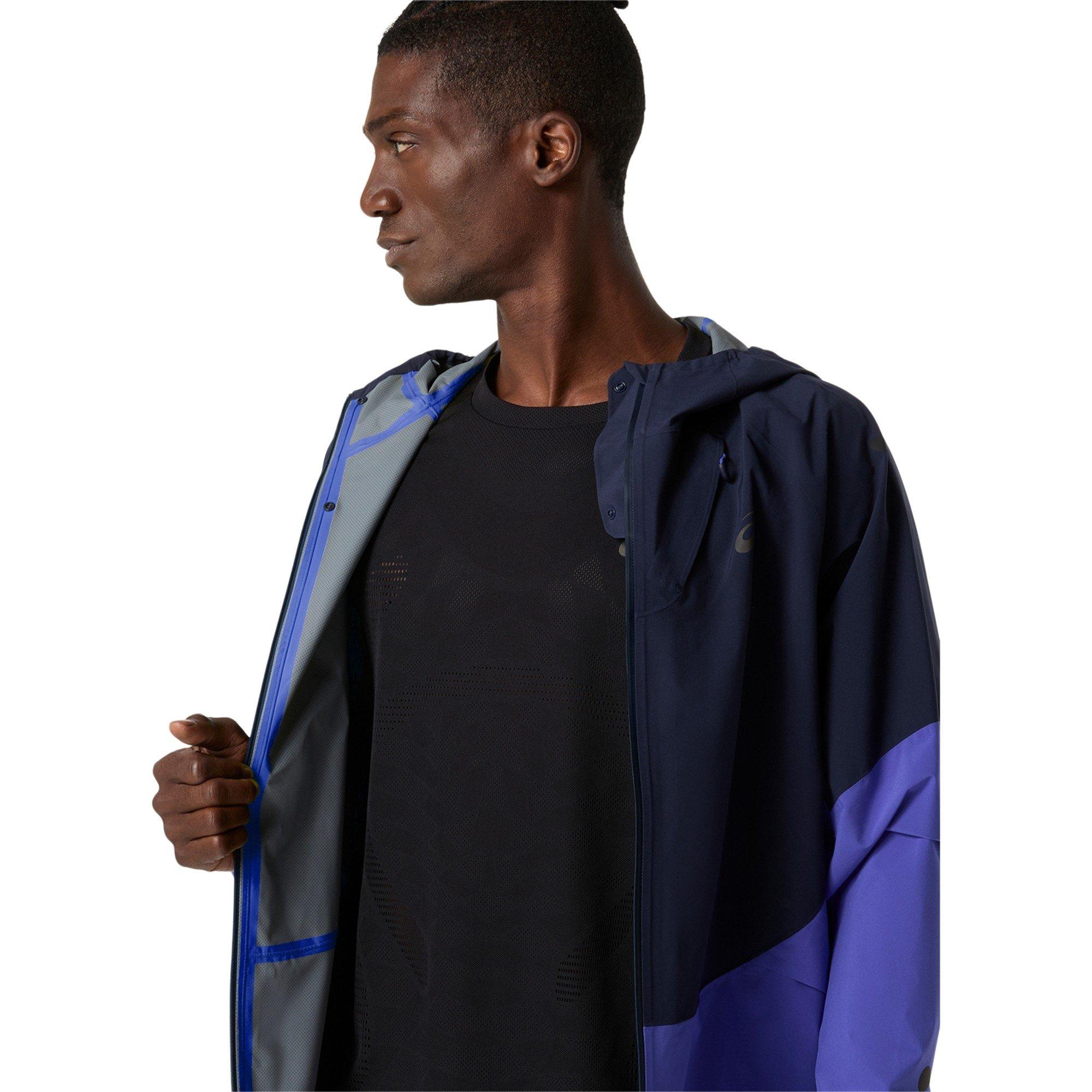 Cobalt Brst/Blk - Asics - Metarun Legend Jacket Running Mens - 5