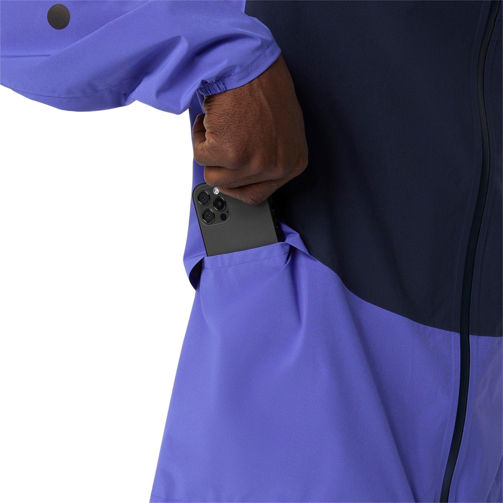 Cobalt Brst/Blk - Asics - Metarun Legend Jacket Running Mens - 8