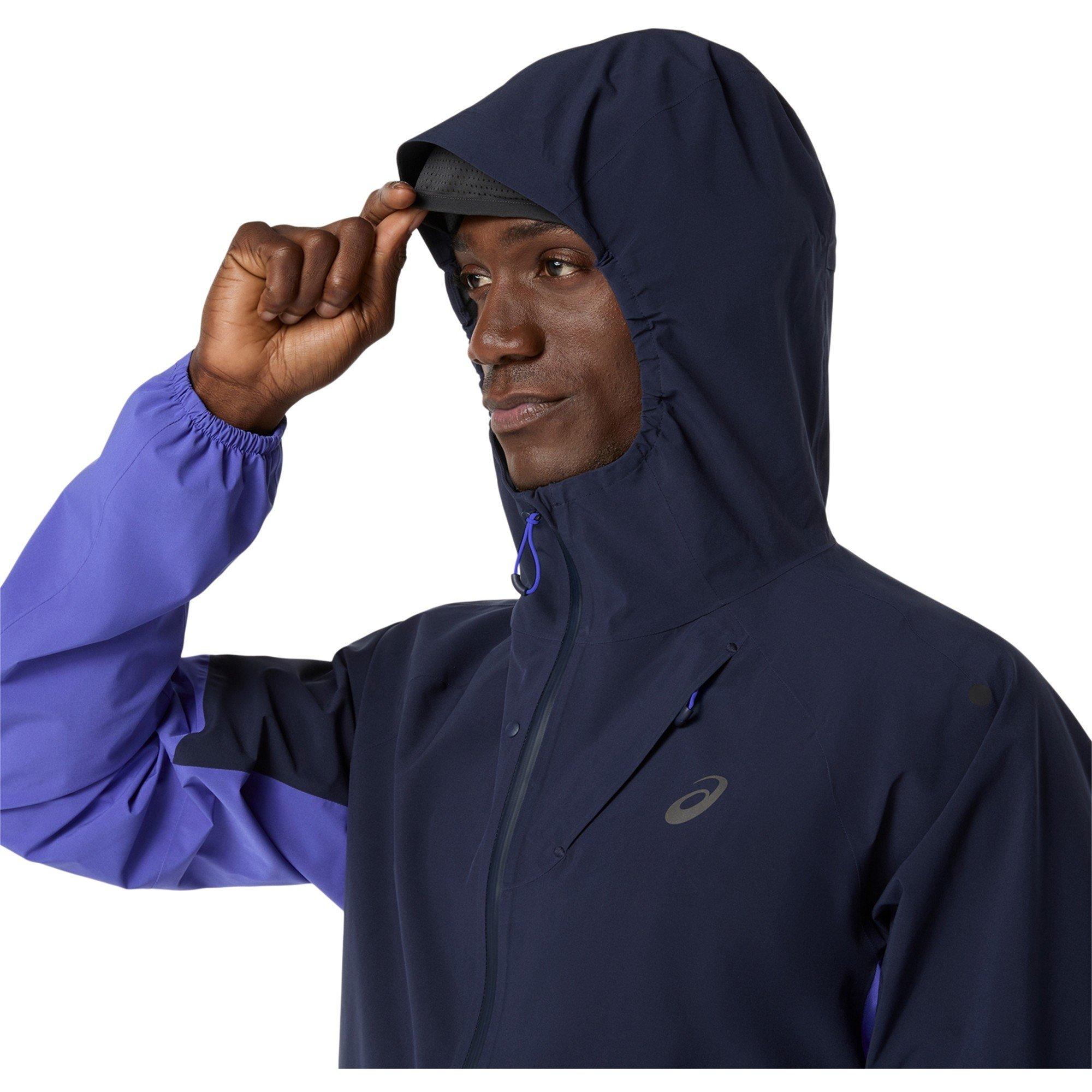 Cobalt Brst/Blk - Asics - Metarun Legend Jacket Running Mens - 10