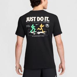 Nike Dri FIT Just Do It Mens Running T Shirt