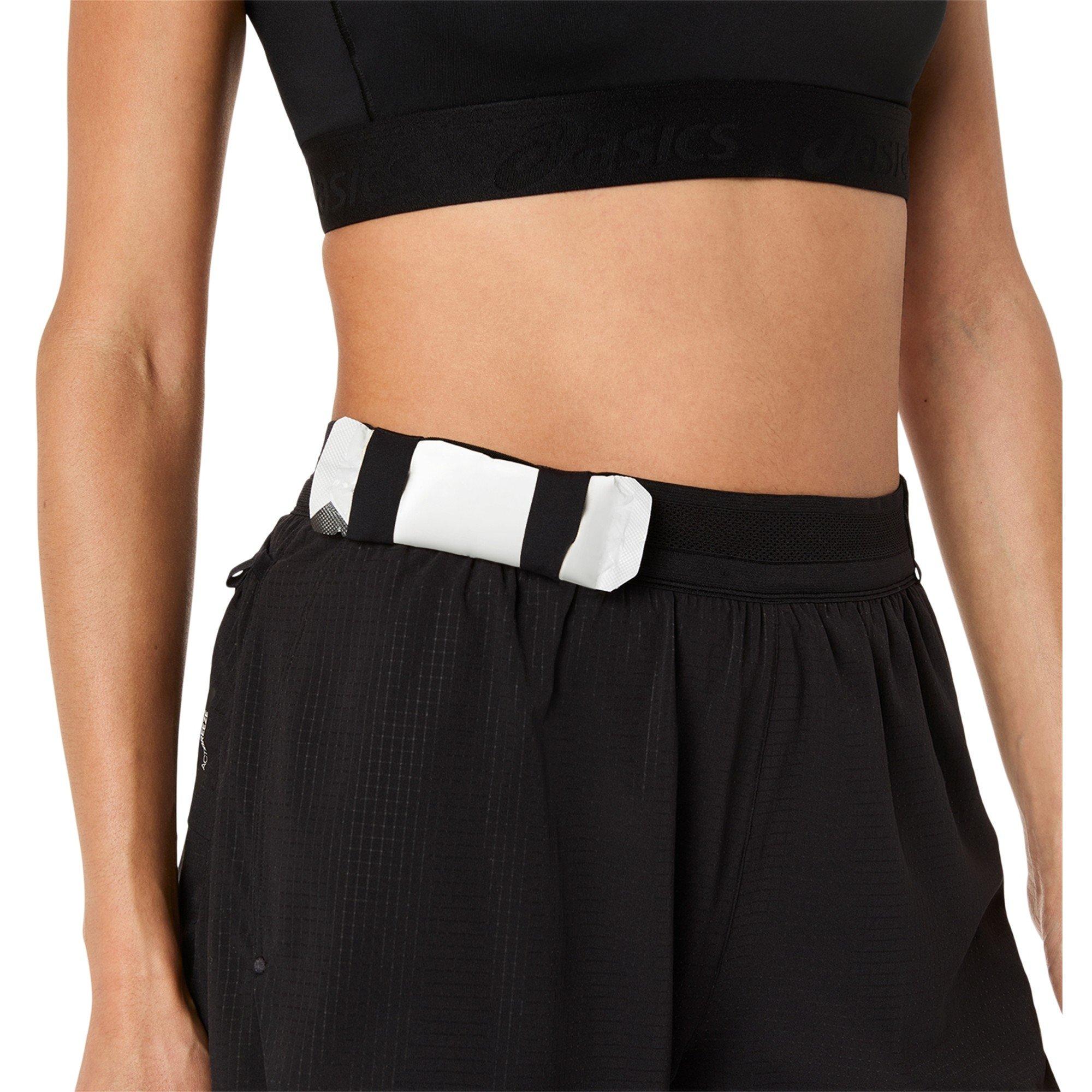 Performnc Black - Asics - Metarun Split Shorts Running Short Womens - 8