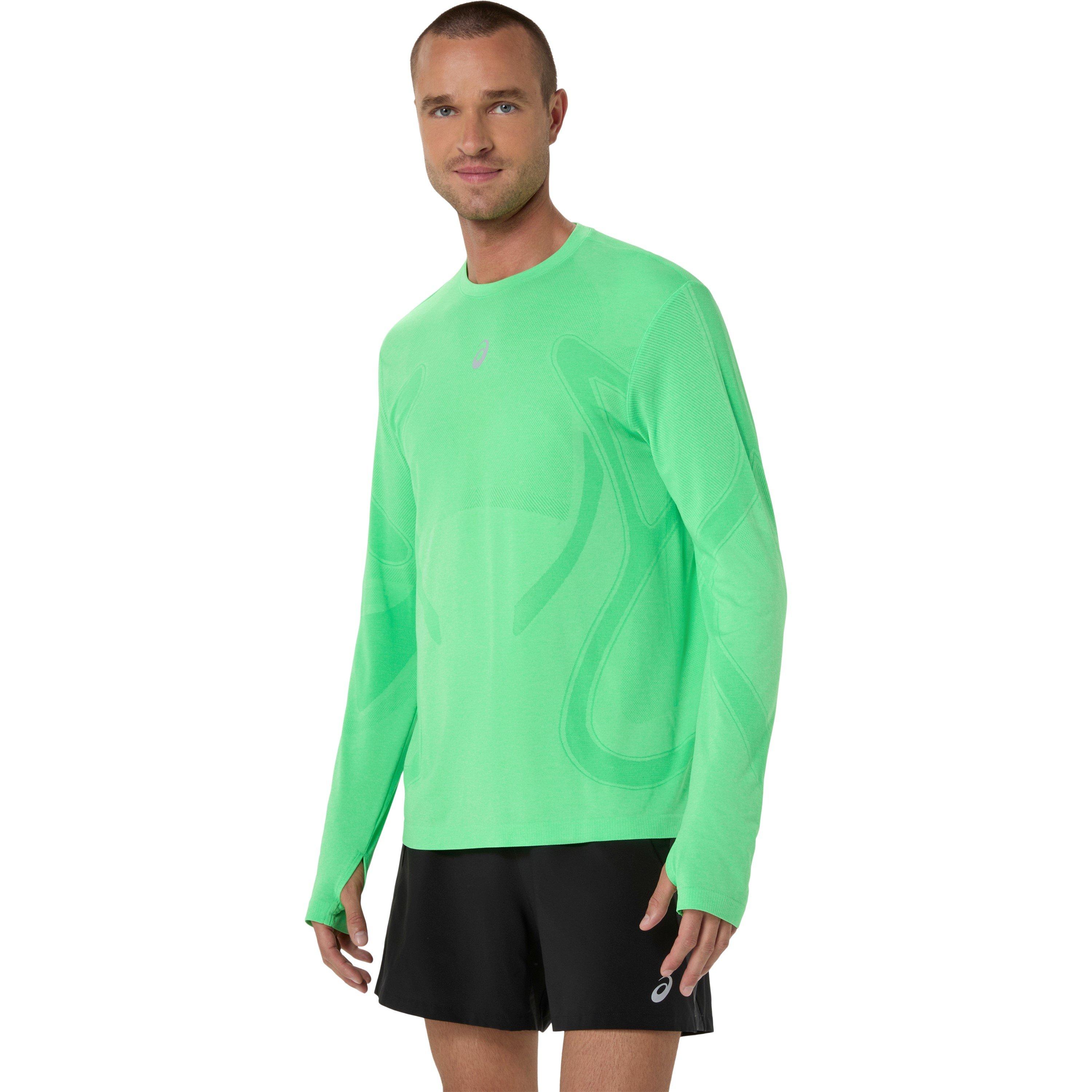 Vital Green - Asics - Men's Road SL Long Sleeve Performance Running Top - 1